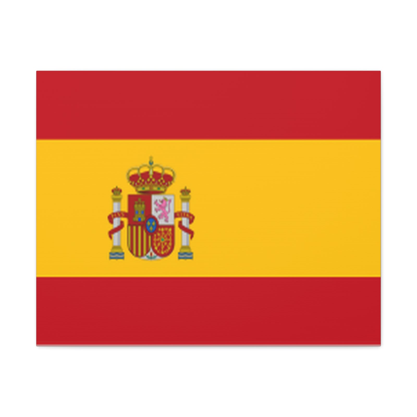 Spain Country Flag Canvas Vibrant Wall Art Unframed Home Decor-Express Your Love Gifts