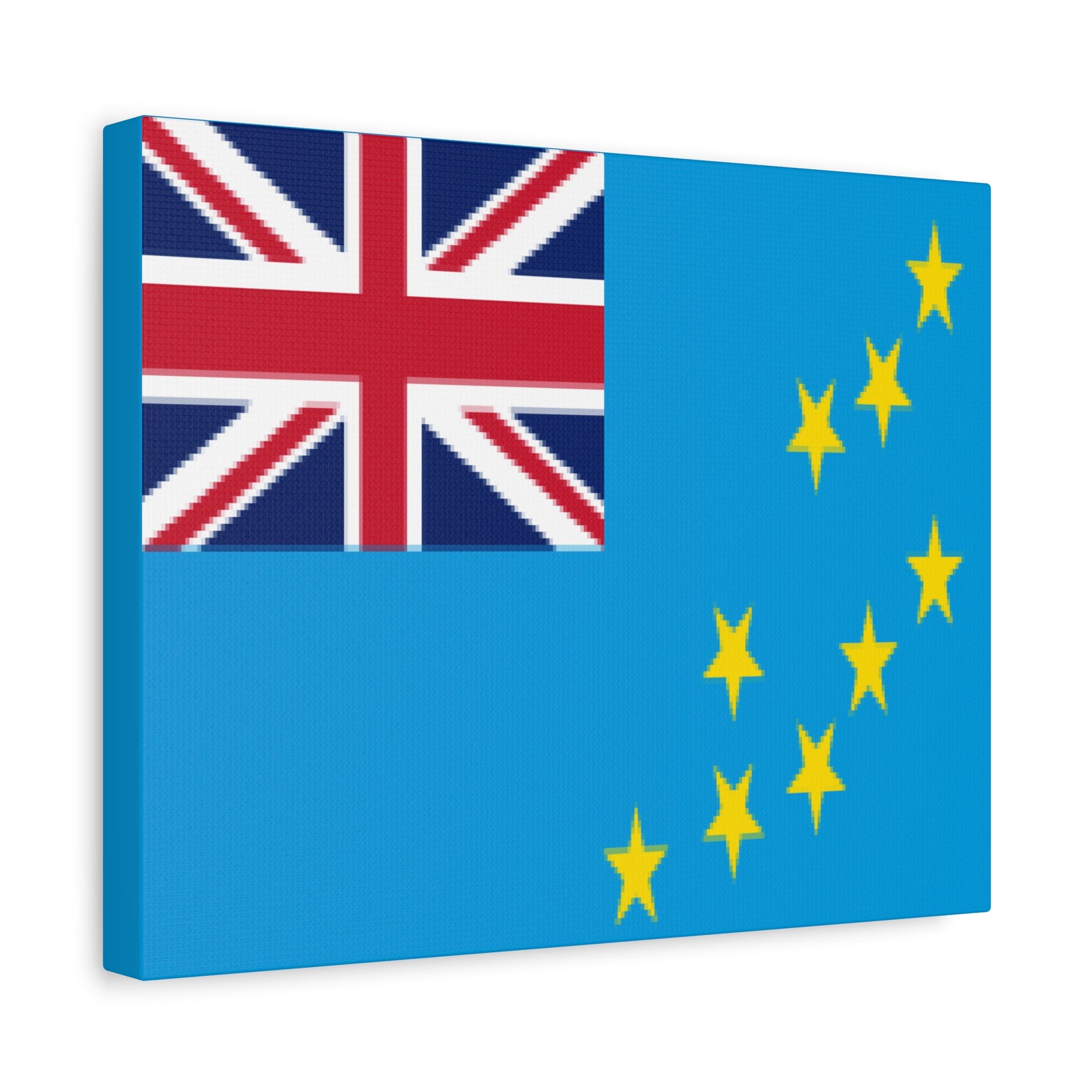 Tuvalu Country Flag Canvas Vibrant Wall Art Unframed Home Decor-Express Your Love Gifts