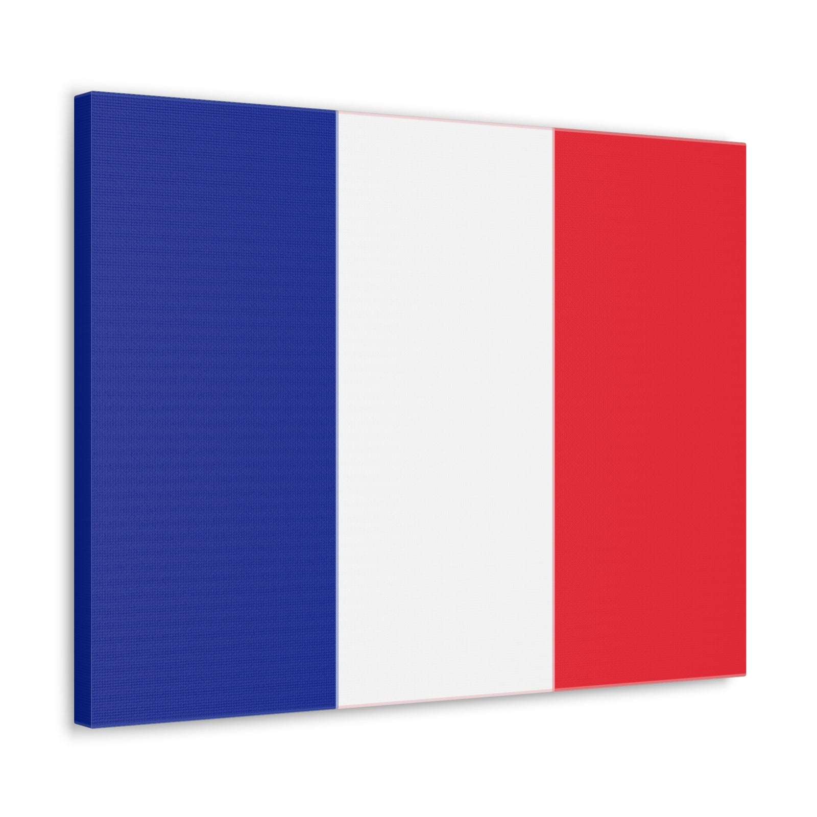 France Country Flag Canvas Vibrant Wall Art Unframed Home Decor-Express Your Love Gifts