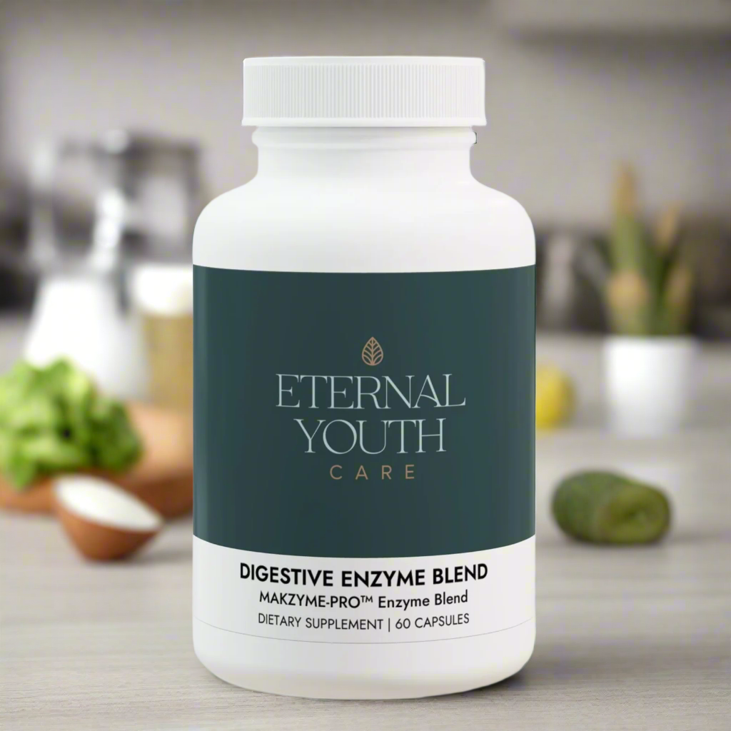 Eternal Youth Care Digestive Enzyme Supplement with Makzyme-Pro™ – Gut Health & Digestion Support Non-GMO, Vegan (60 Capsules)-Express Your Love Gifts