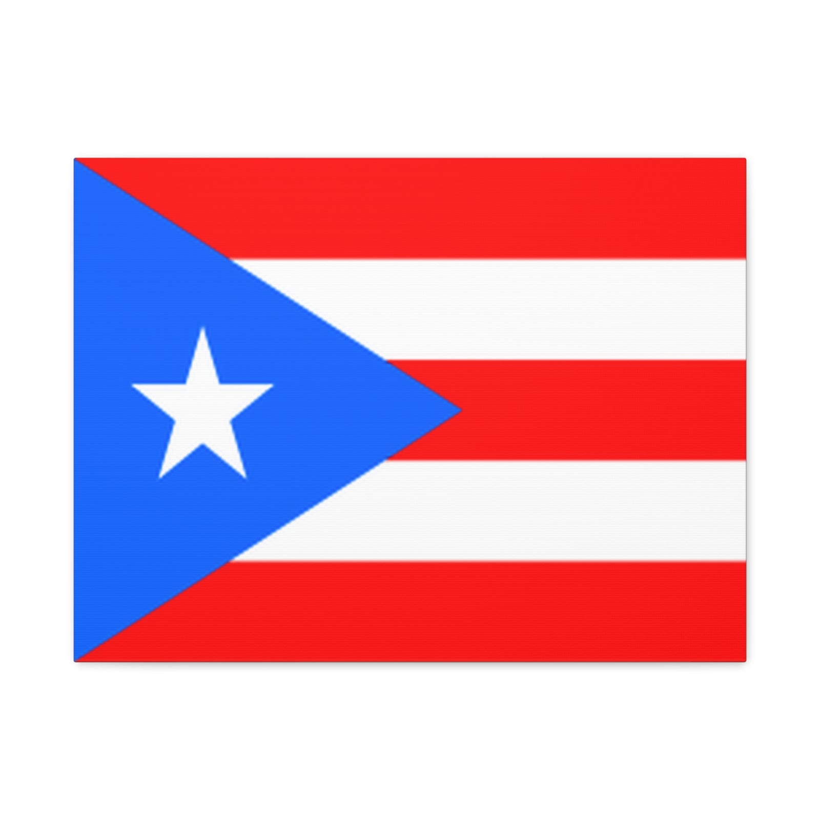 Puerto Rico Country Flag Canvas Vibrant Wall Art Unframed Home Decor-Express Your Love Gifts