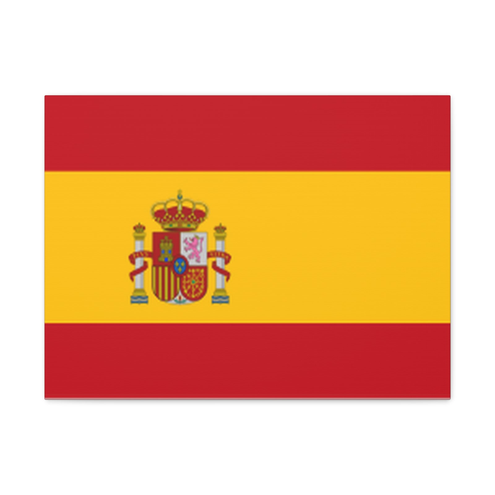 Spain Country Flag Canvas Vibrant Wall Art Unframed Home Decor-Express Your Love Gifts