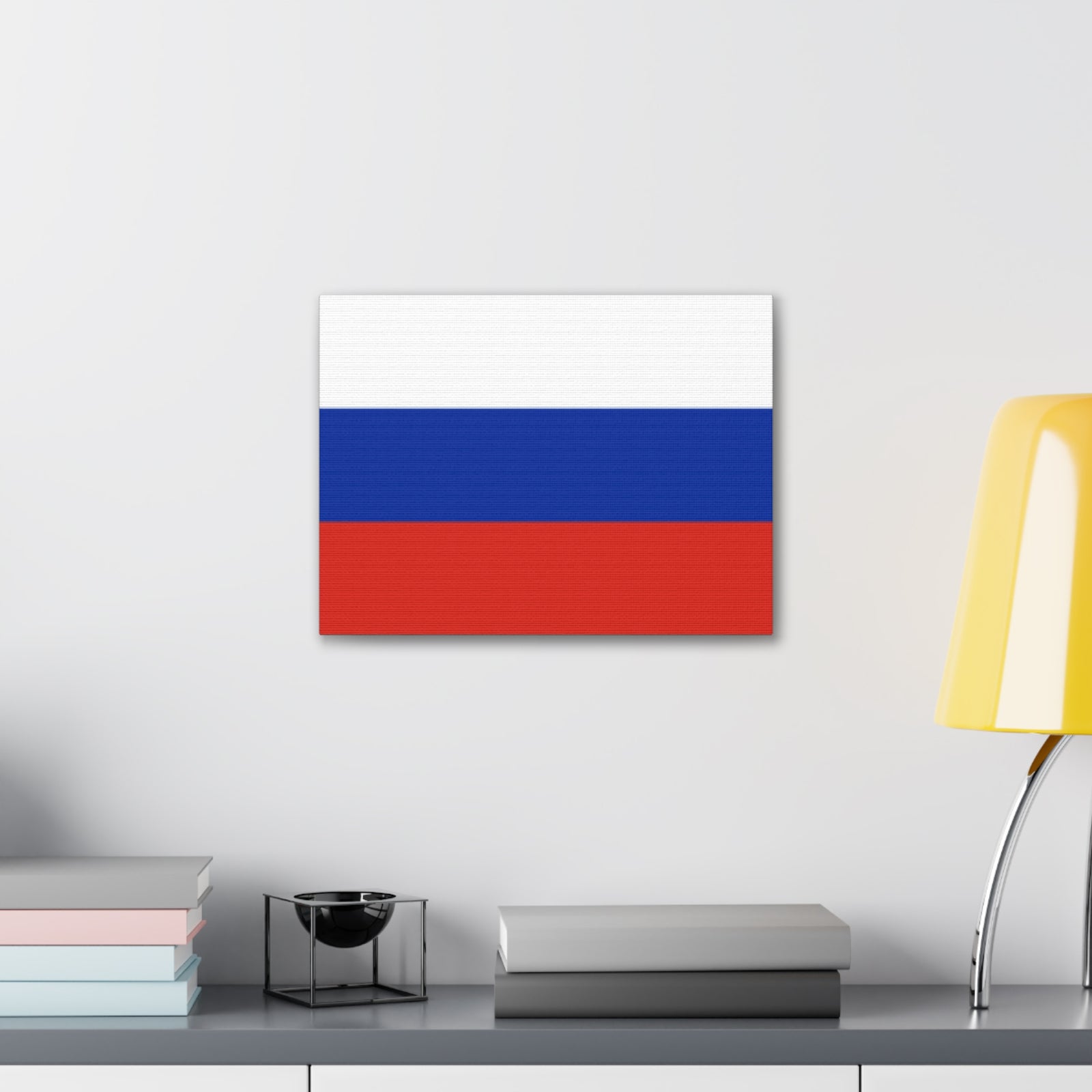 Russia Country Flag Canvas Vibrant Wall Art Unframed Home Decor-Express Your Love Gifts