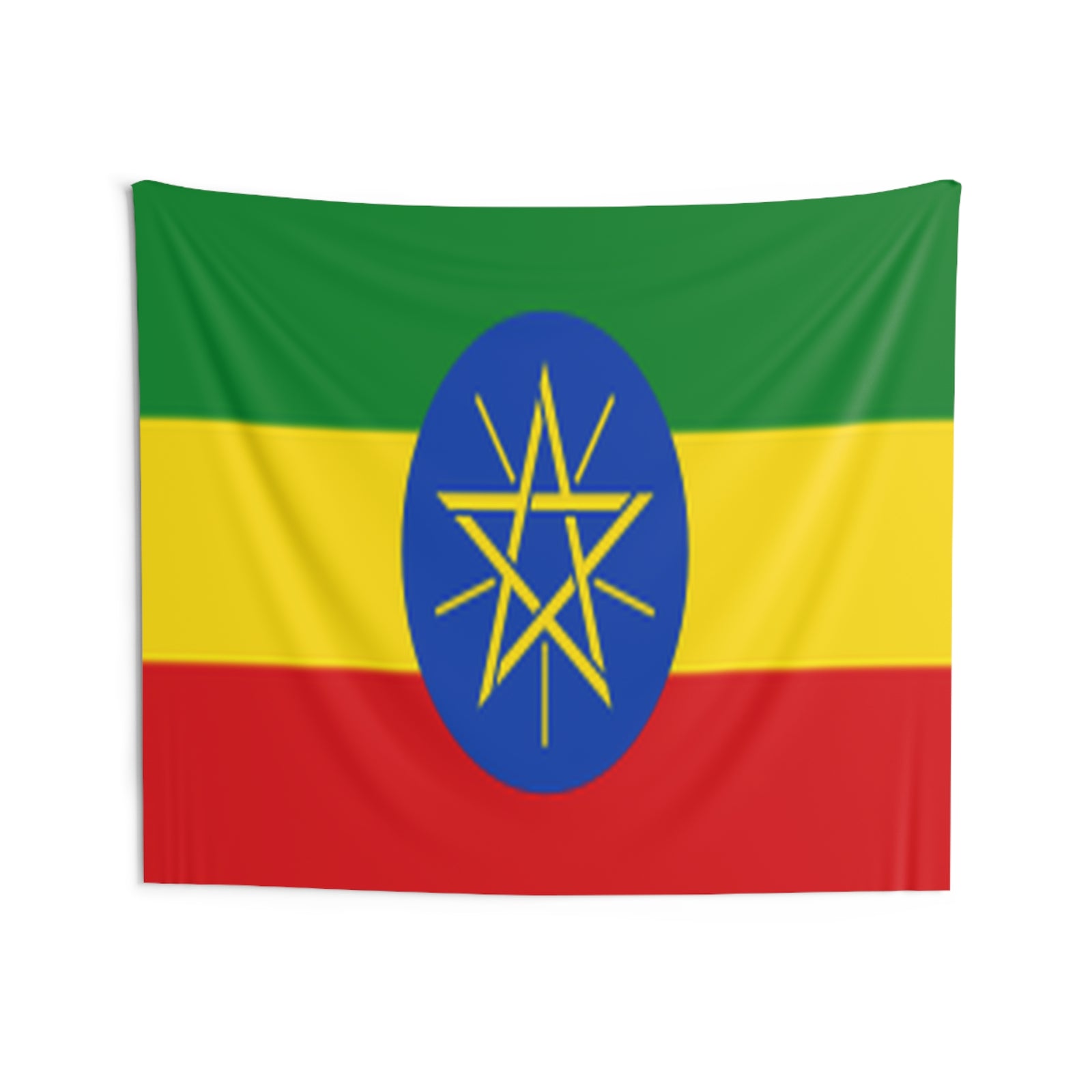 Ethiopia Country Flag Wall Hanging Tapestry-Express Your Love Gifts