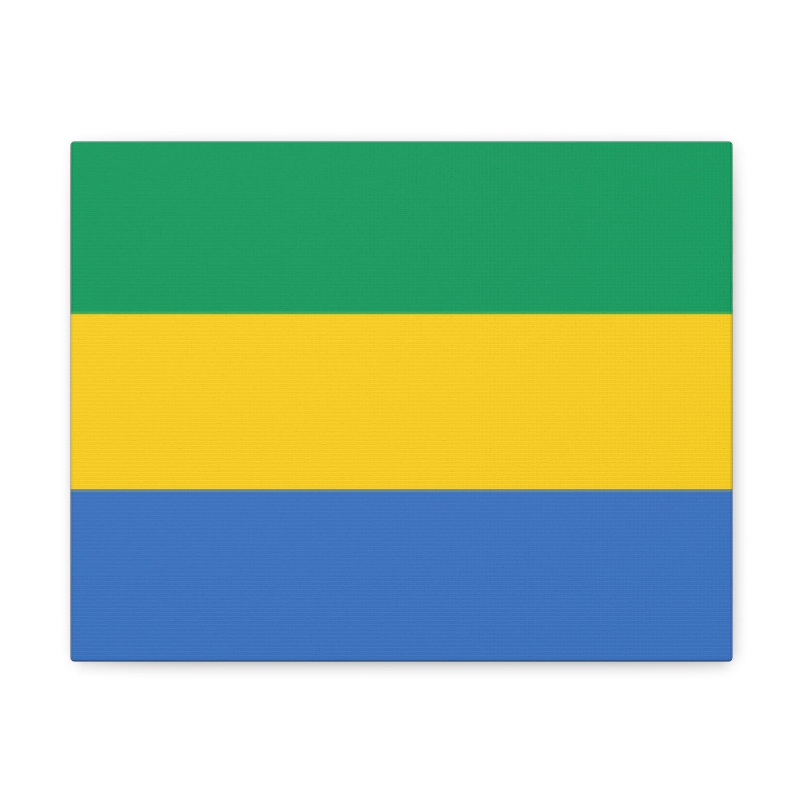 Gabon Country Flag Canvas Vibrant Wall Art Unframed Home Decor-Express Your Love Gifts