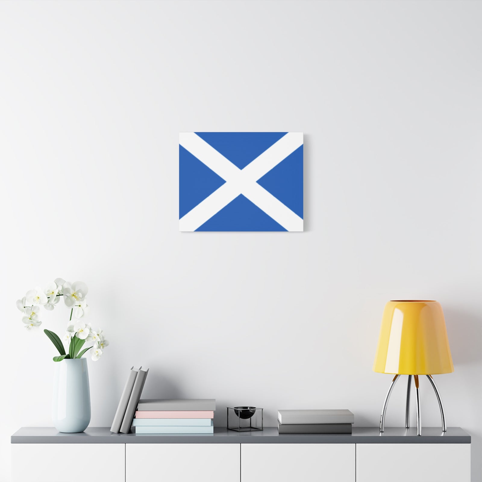 Scotland Country Flag Canvas Vibrant Wall Art Unframed Home Decor-Express Your Love Gifts