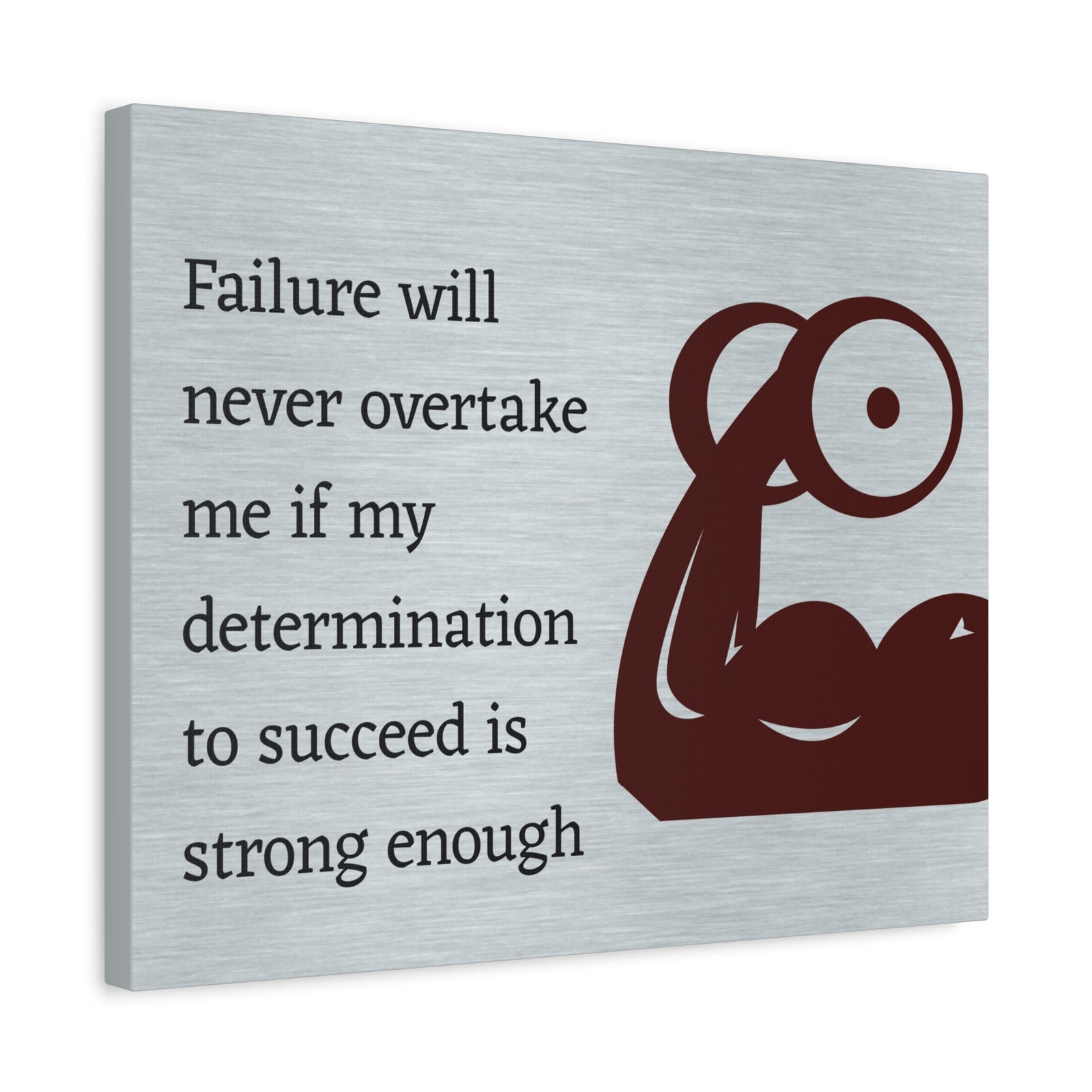 Inspirational Wall Art Determination To Succeed Motivation Wall Decor for Home Office Gym Inspiring Success Quote Print Ready to Hang-Express Your Love Gifts