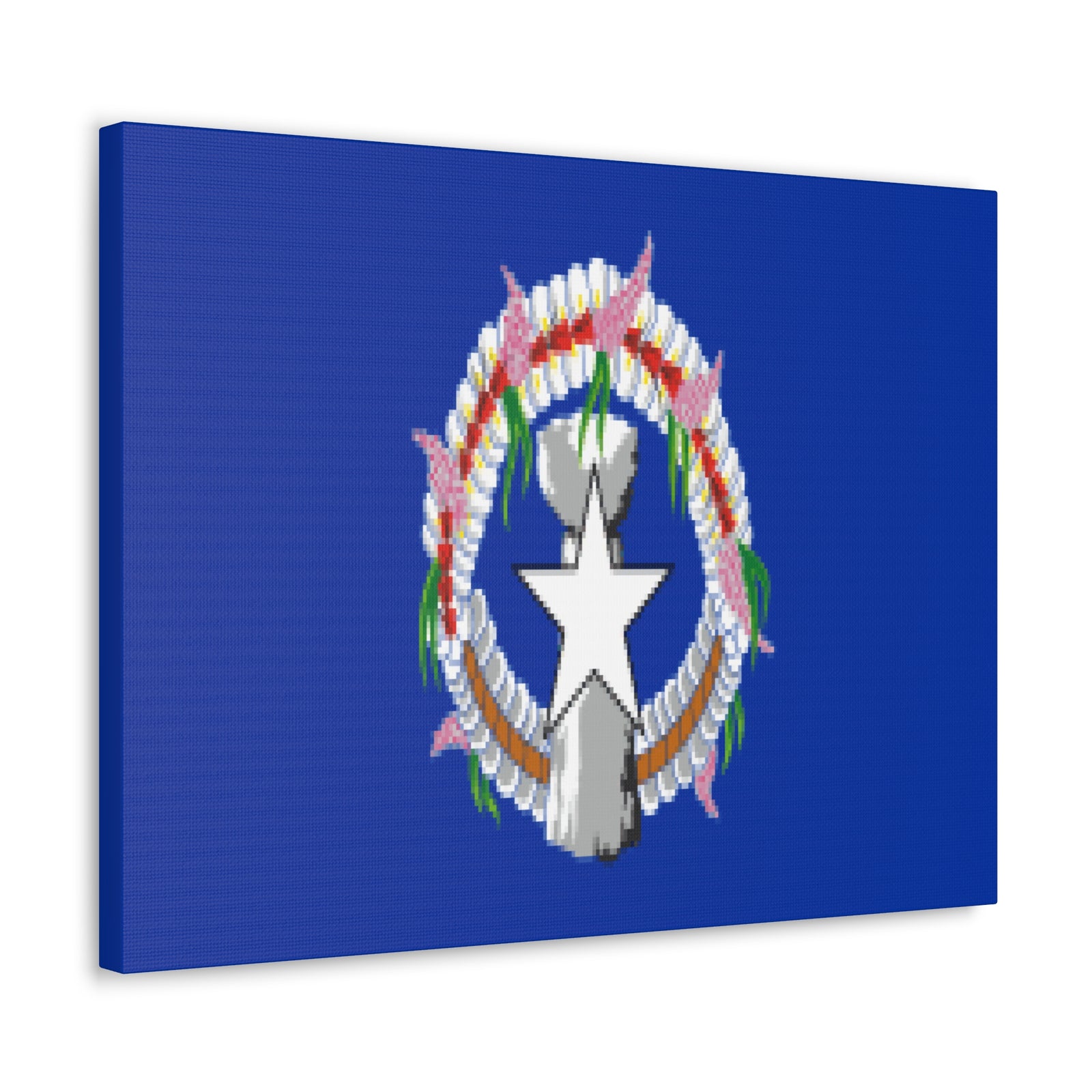 Northern Mariana Islands Country Flag Canvas Vibrant Wall Art Unframed Home Decor-Express Your Love Gifts