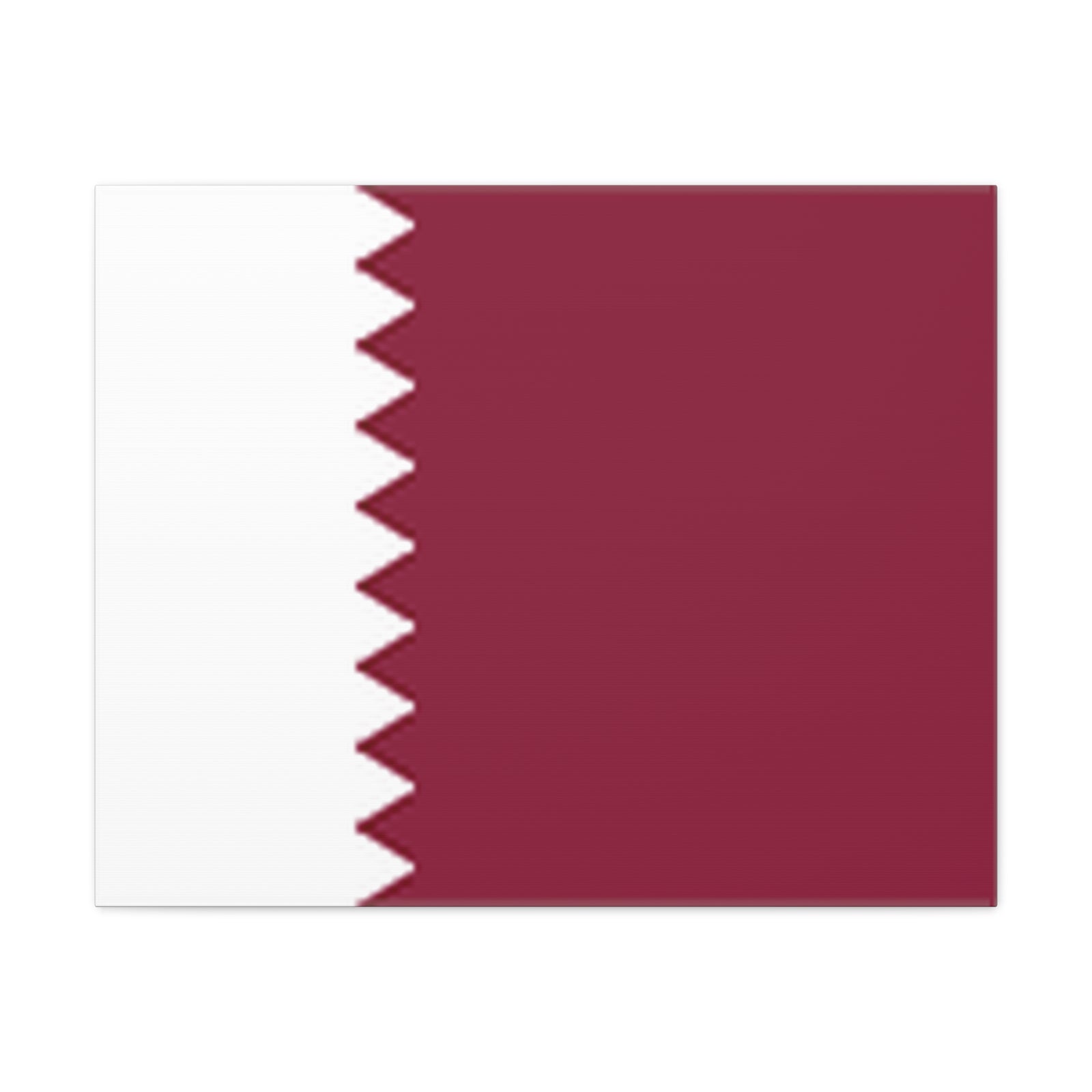 Qatar Country Flag Canvas Vibrant Wall Art Unframed Home Decor-Express Your Love Gifts