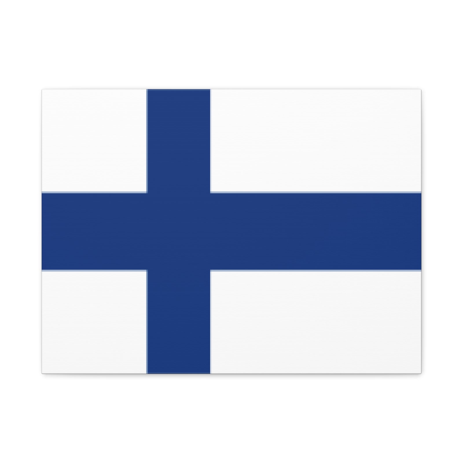 Finland Country Flag Canvas Vibrant Wall Art Unframed Home Decor-Express Your Love Gifts