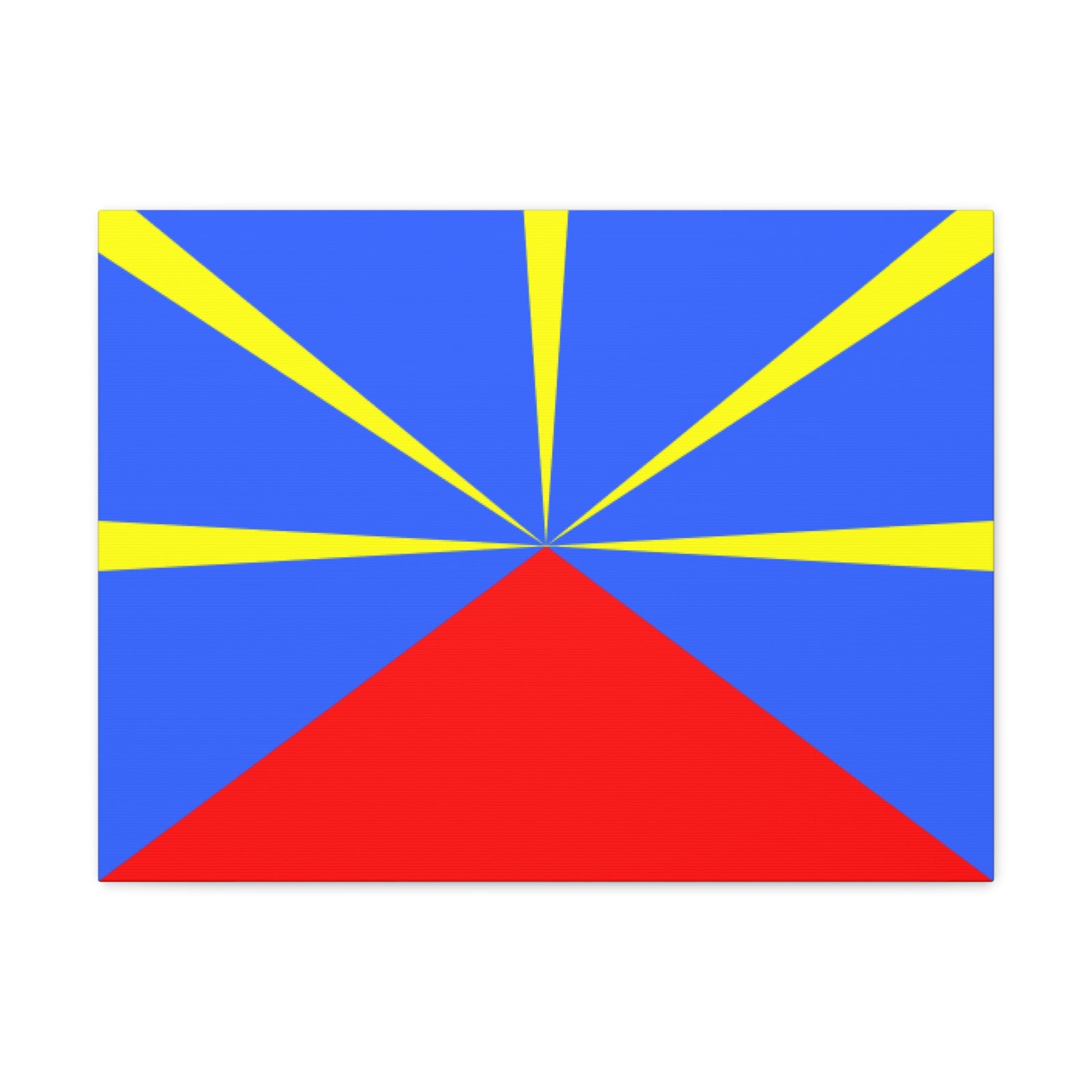 Réunion Country Flag Canvas Vibrant Wall Art Unframed Home Decor-Express Your Love Gifts