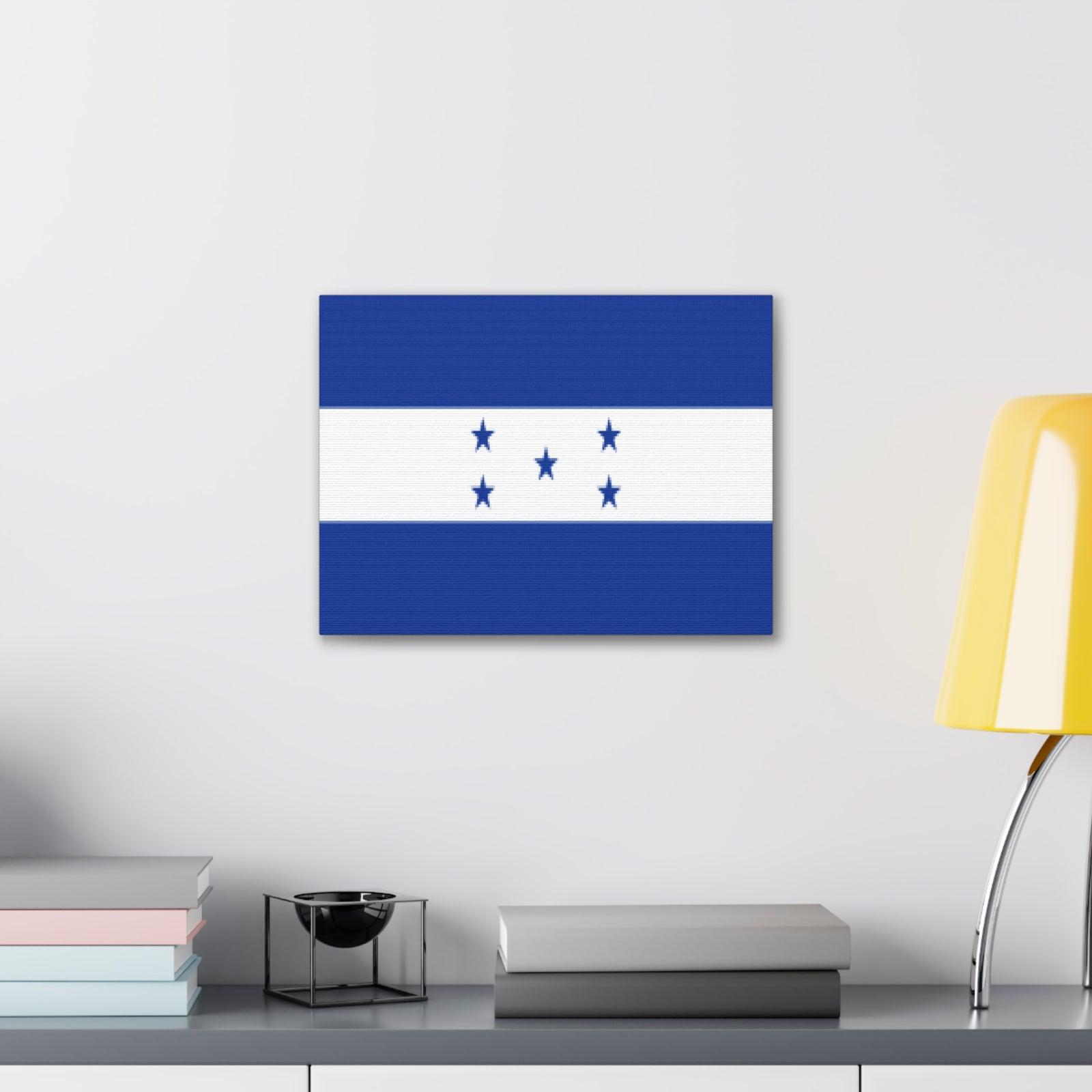 Honduras Country Flag Canvas Vibrant Wall Art Unframed Home Decor-Express Your Love Gifts