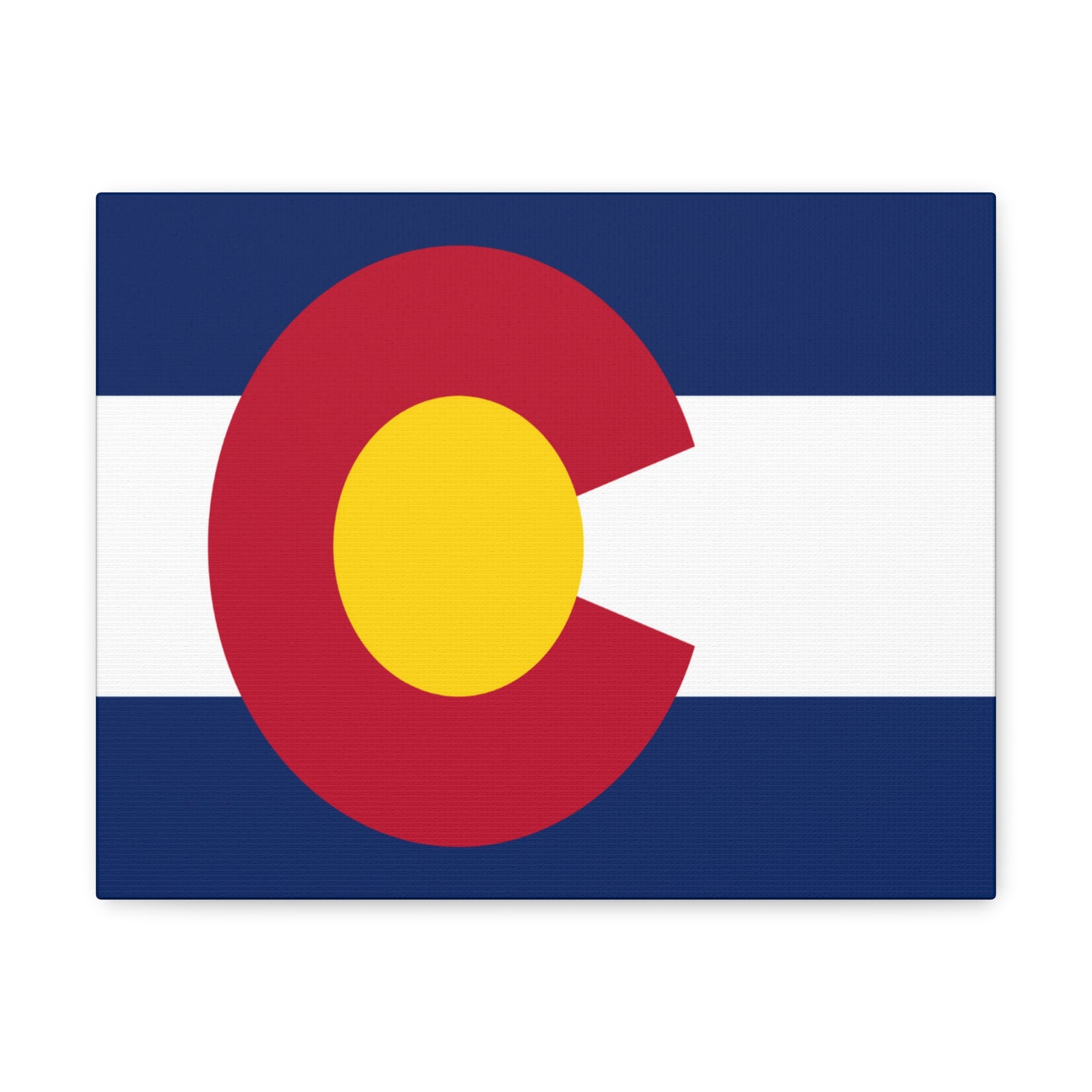 Colorado State Flag Canvas Vibrant Wall Art Unframed Home Decor-Express Your Love Gifts