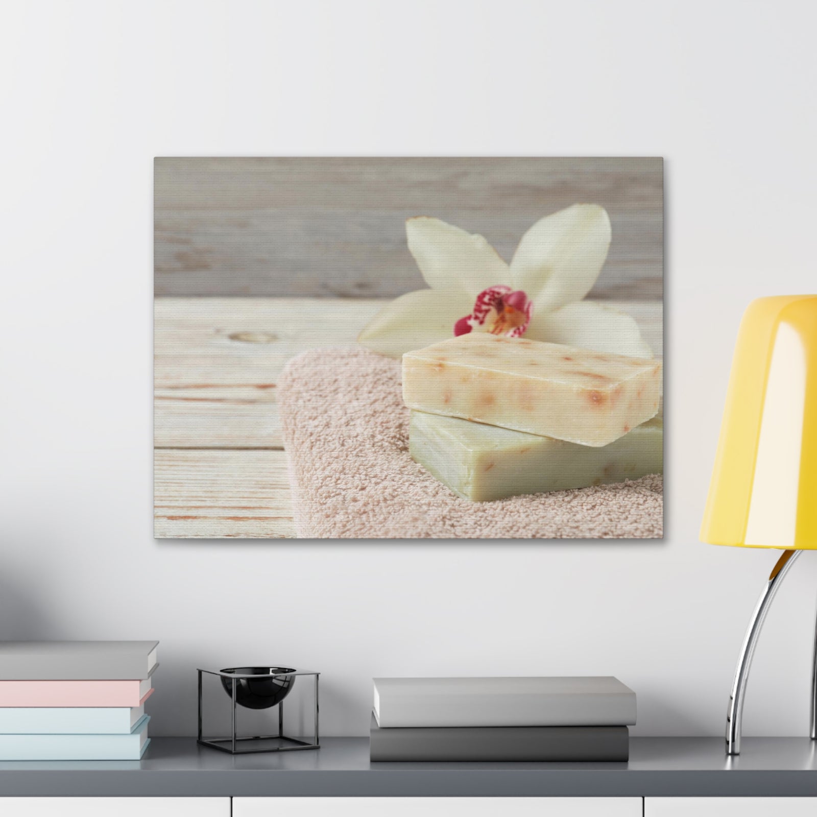 Terry Towel and Lily Forest Floral Nature Photography Canvas Wall Art for Home Decor Ready-to-Hang-Express Your Love Gifts