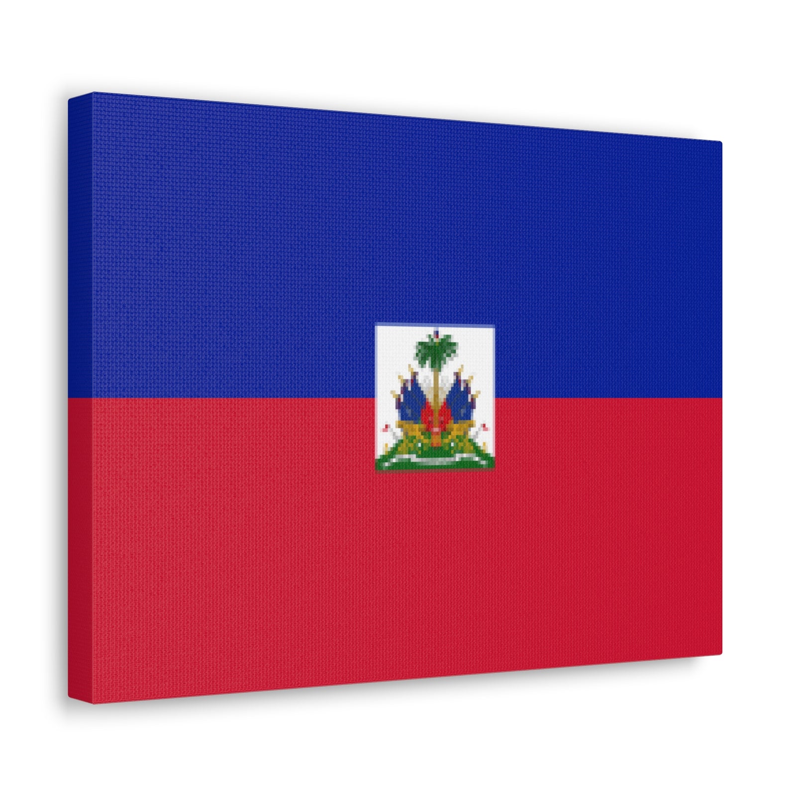 Haiti Country Flag Canvas Vibrant Wall Art Unframed Home Decor-Express Your Love Gifts
