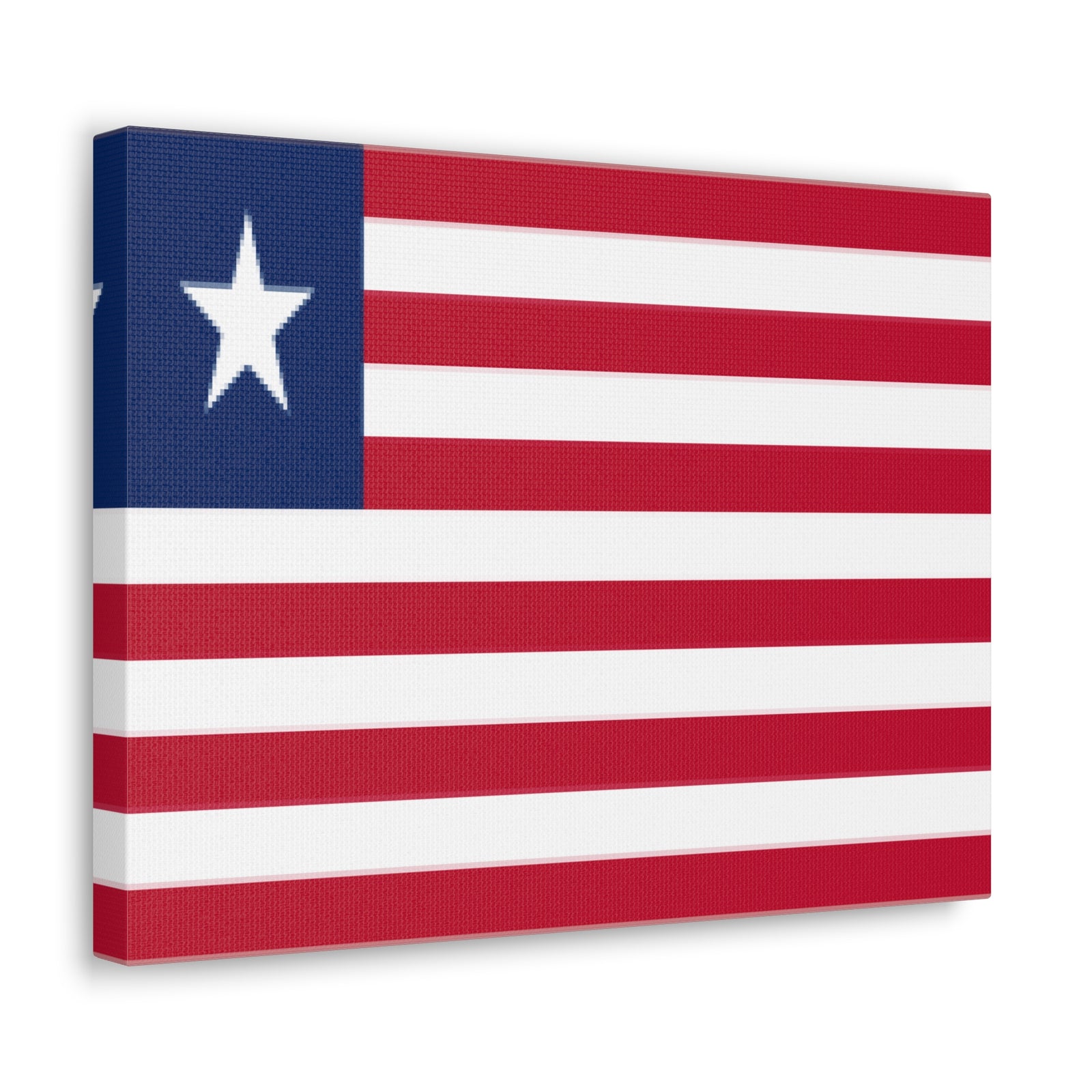 Liberia Country Flag Canvas Vibrant Wall Art Unframed Home Decor-Express Your Love Gifts