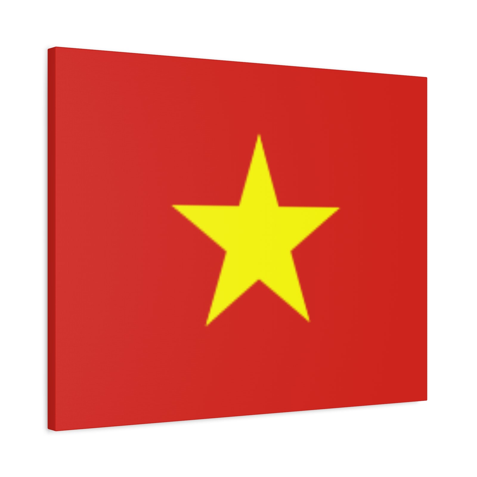 Vietnam Country Flag Canvas Vibrant Wall Art Unframed Home Decor-Express Your Love Gifts
