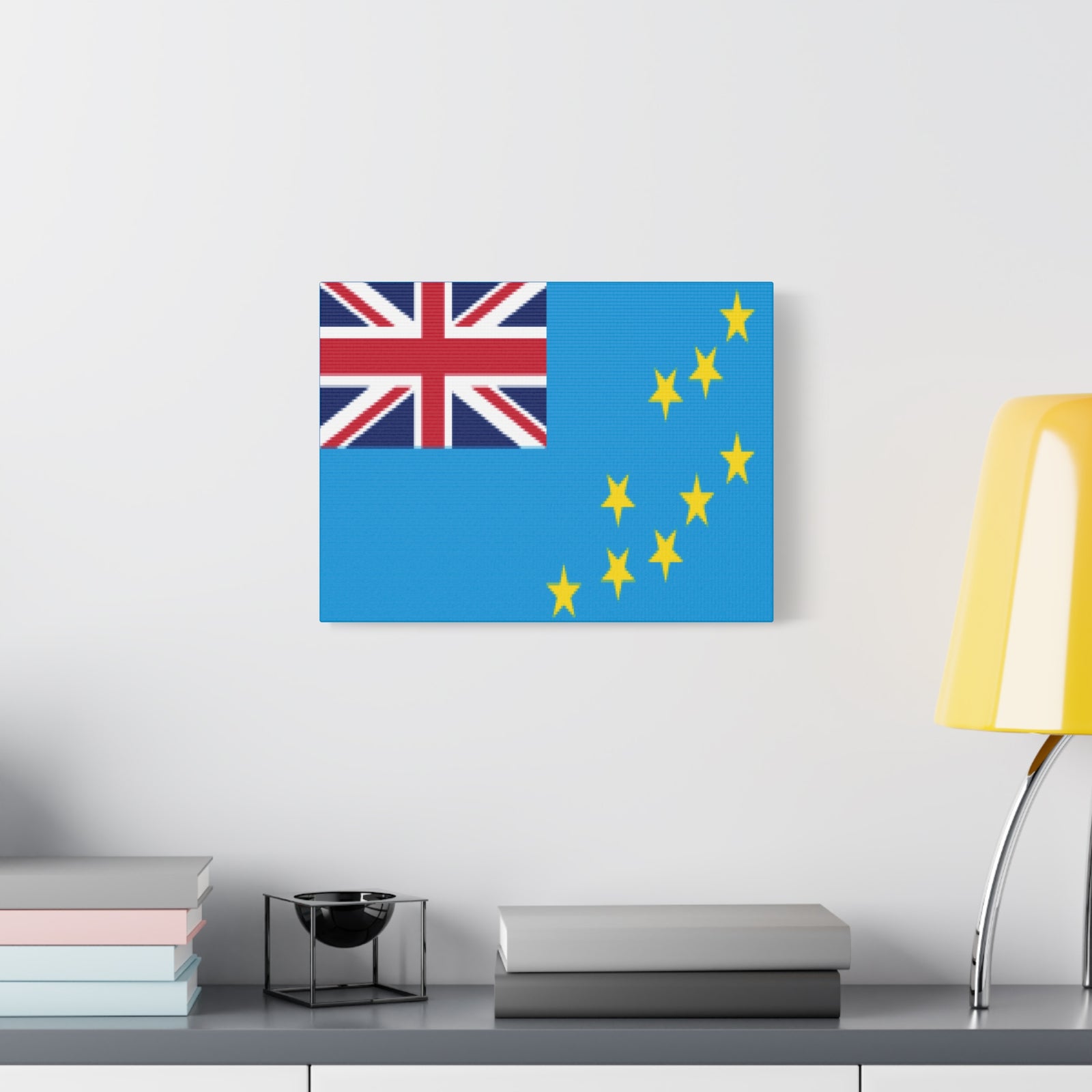 Tuvalu Country Flag Canvas Vibrant Wall Art Unframed Home Decor-Express Your Love Gifts
