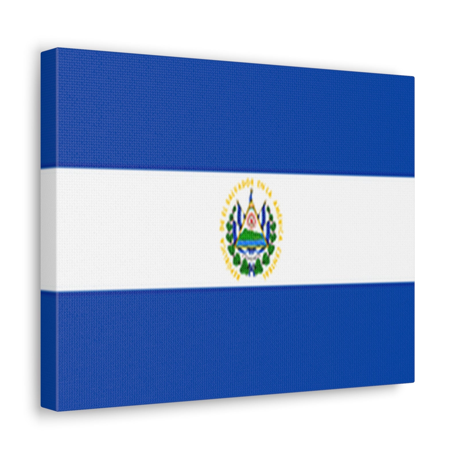 El Salvador Country Flag Canvas Vibrant Wall Art Unframed Home Decor-Express Your Love Gifts