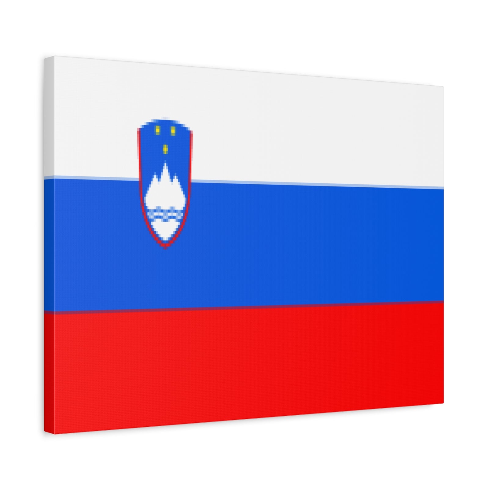 Slovenia Country Flag Canvas Vibrant Wall Art Unframed Home Decor-Express Your Love Gifts