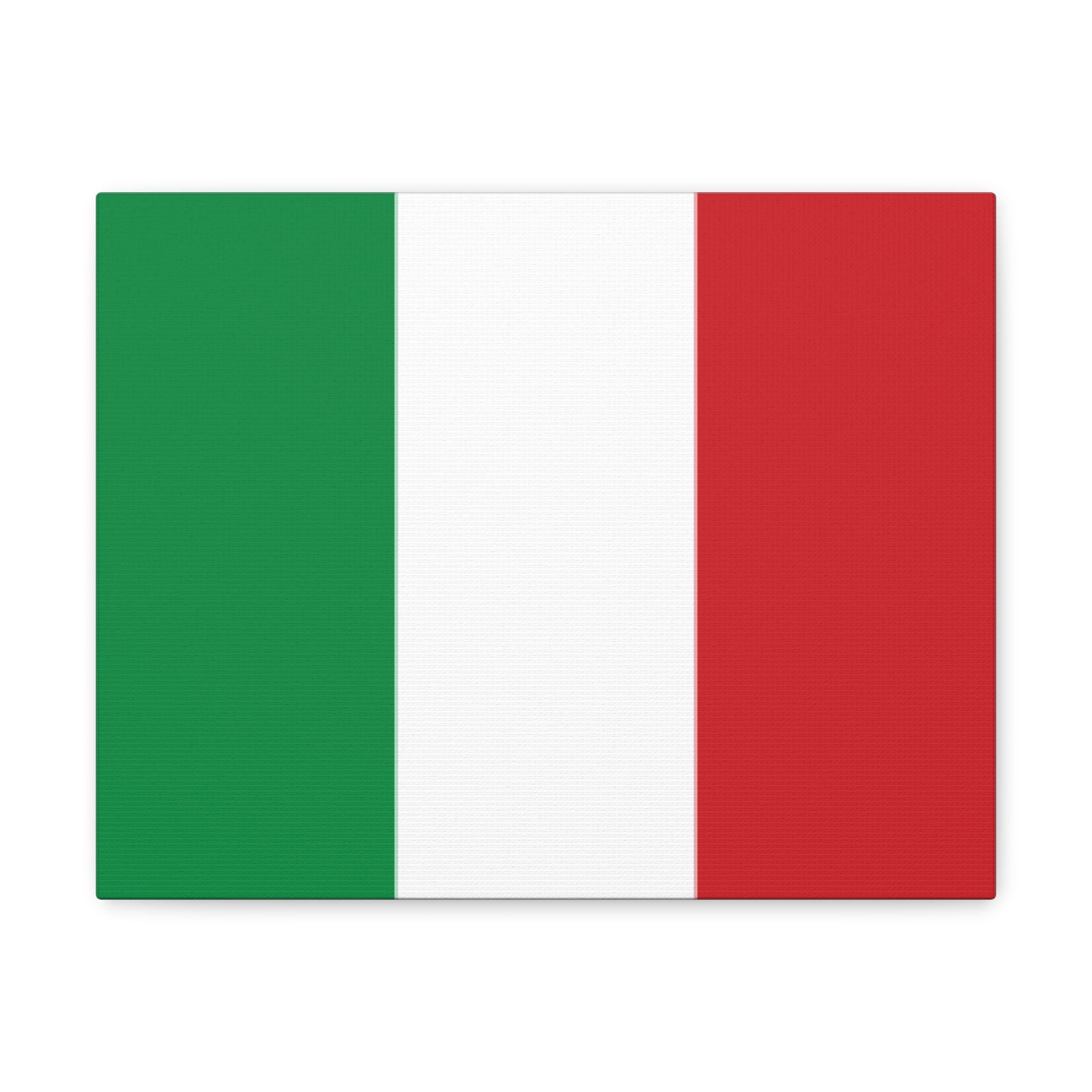 Italy Country Flag Canvas Vibrant Wall Art Unframed Home Decor-Express Your Love Gifts