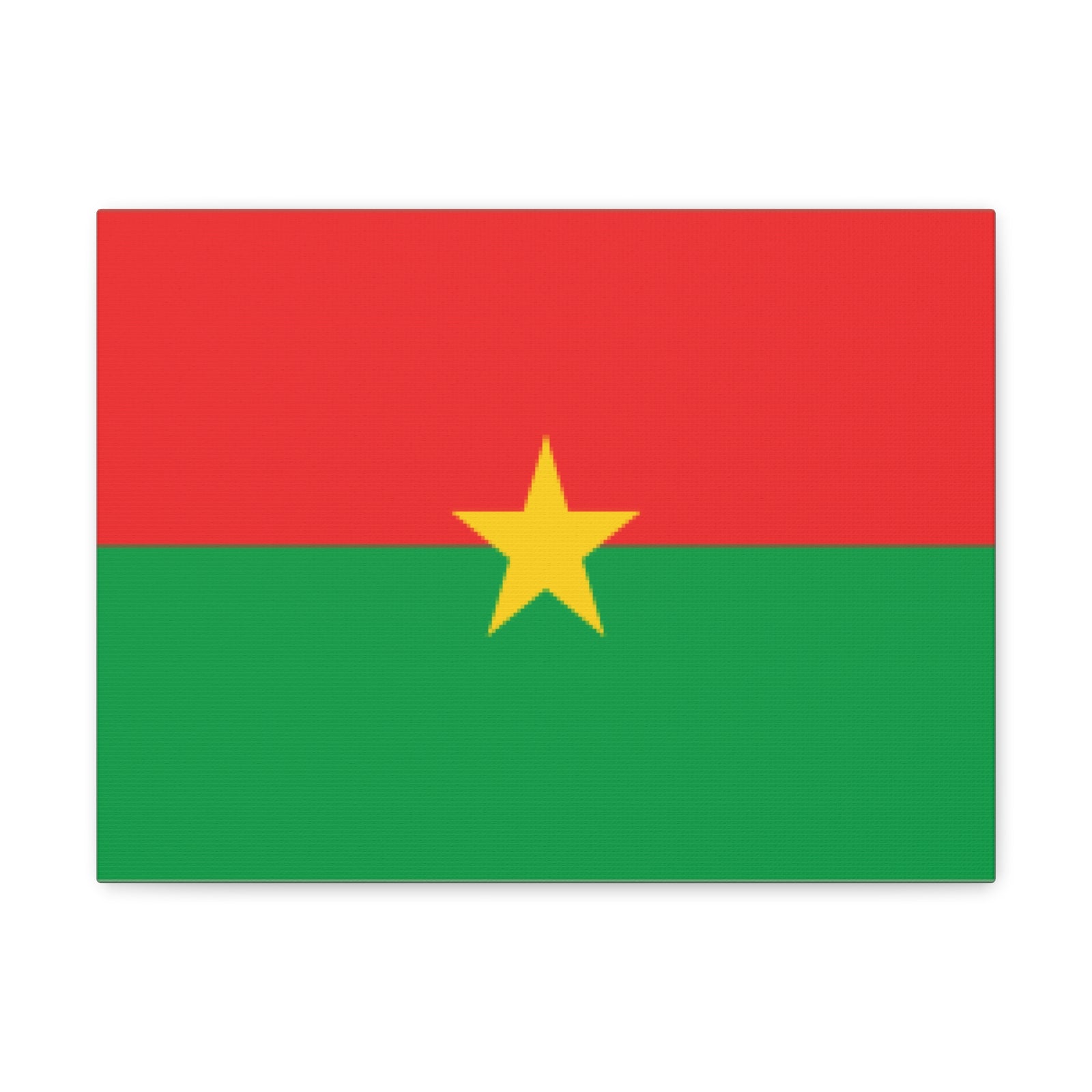 Burkina Faso Country Flag Canvas Vibrant Wall Art Unframed Home Decor-Express Your Love Gifts