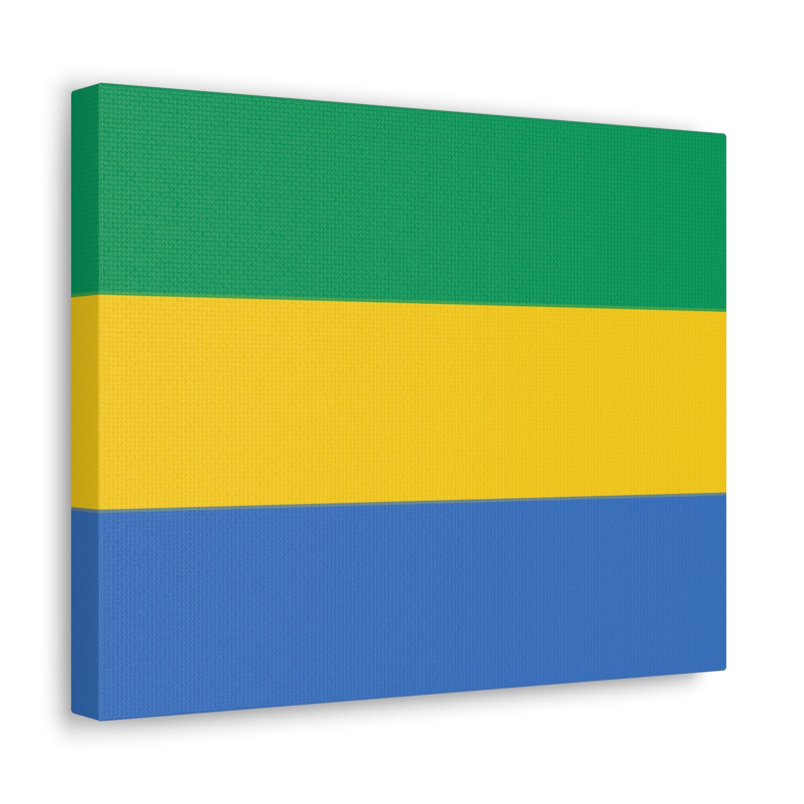 Gabon Country Flag Canvas Vibrant Wall Art Unframed Home Decor-Express Your Love Gifts