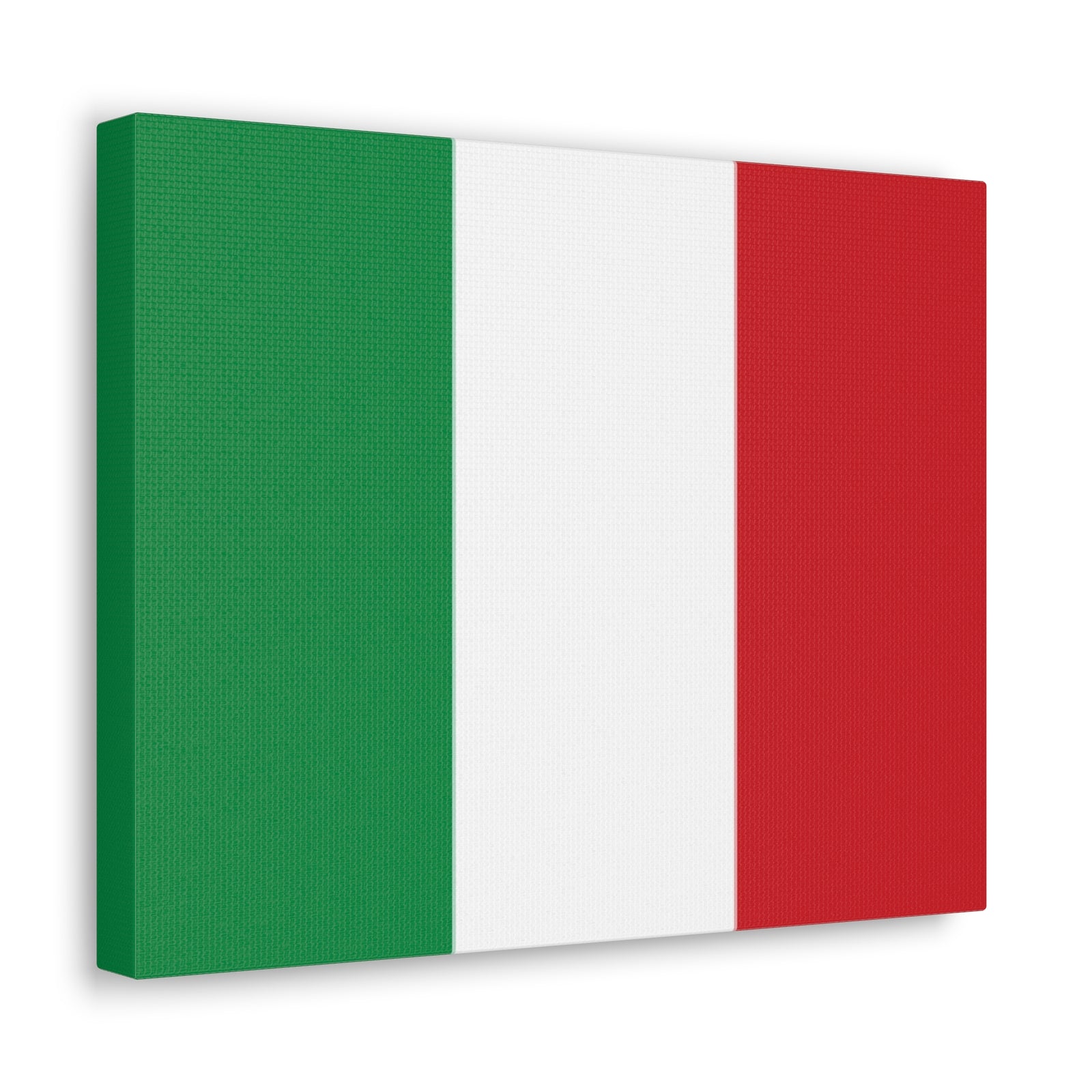 Italy Country Flag Canvas Vibrant Wall Art Unframed Home Decor-Express Your Love Gifts