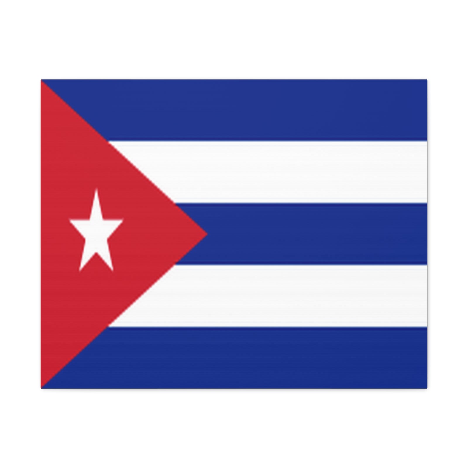 Cuba Country Flag Canvas Vibrant Wall Art Unframed Home Decor-Express Your Love Gifts