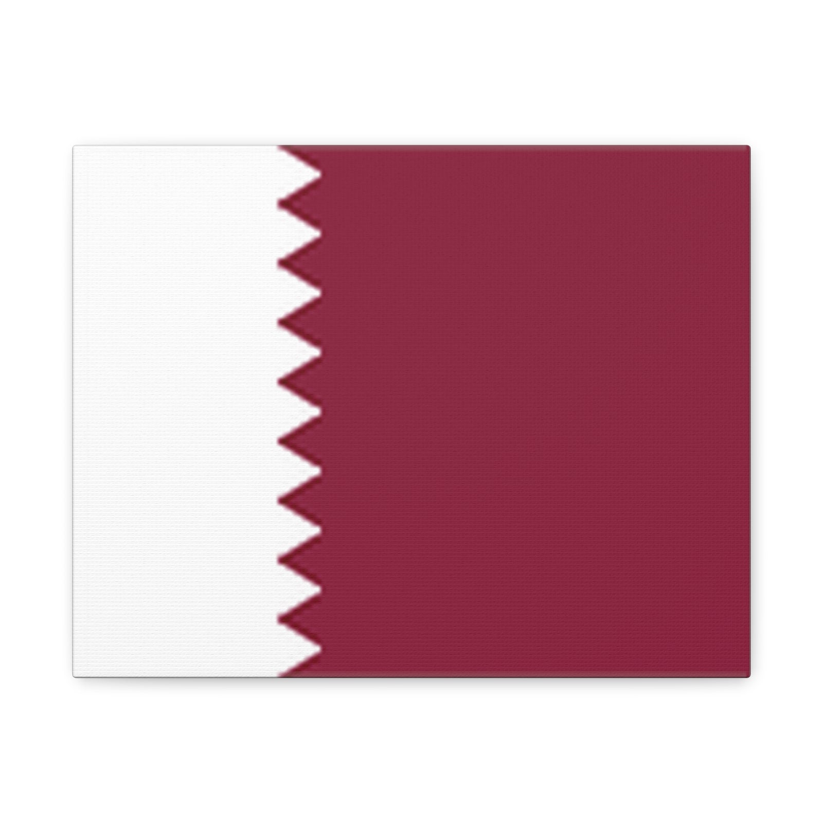 Qatar Country Flag Canvas Vibrant Wall Art Unframed Home Decor-Express Your Love Gifts