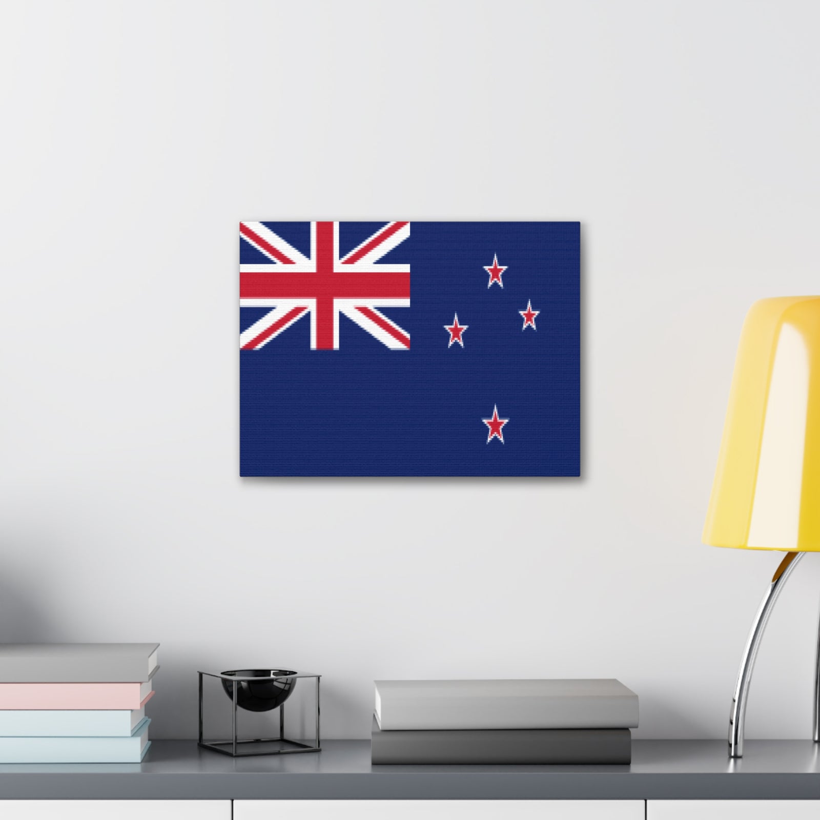 New Zealand Country Flag Canvas Vibrant Wall Art Unframed Home Decor-Express Your Love Gifts