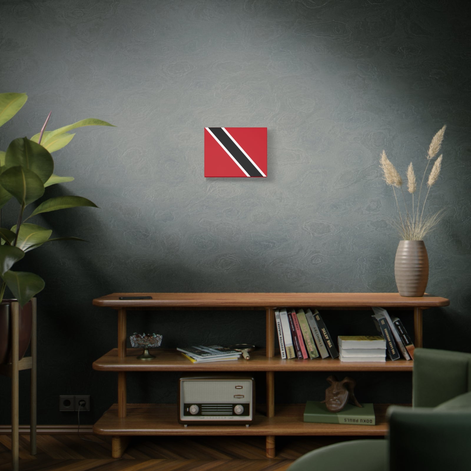 Trinidad and Tobago Country Flag Canvas Vibrant Wall Art Unframed Home Decor-Express Your Love Gifts