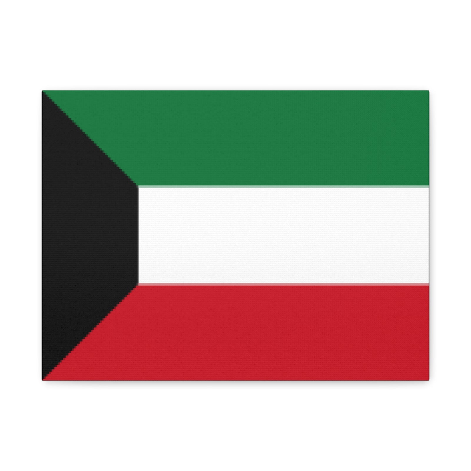 Kuwait Country Flag Canvas Vibrant Wall Art Unframed Home Decor-Express Your Love Gifts