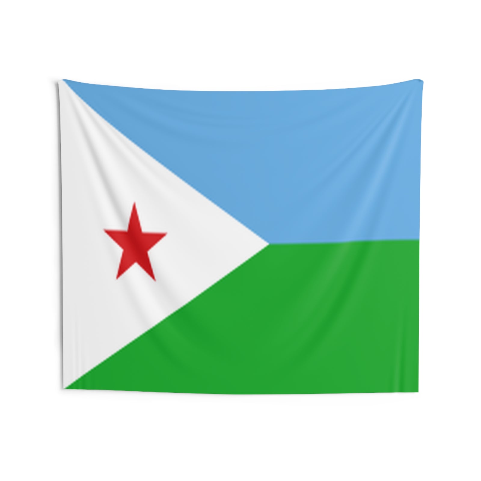 Djibouti Country Flag Wall Hanging Tapestry-Express Your Love Gifts