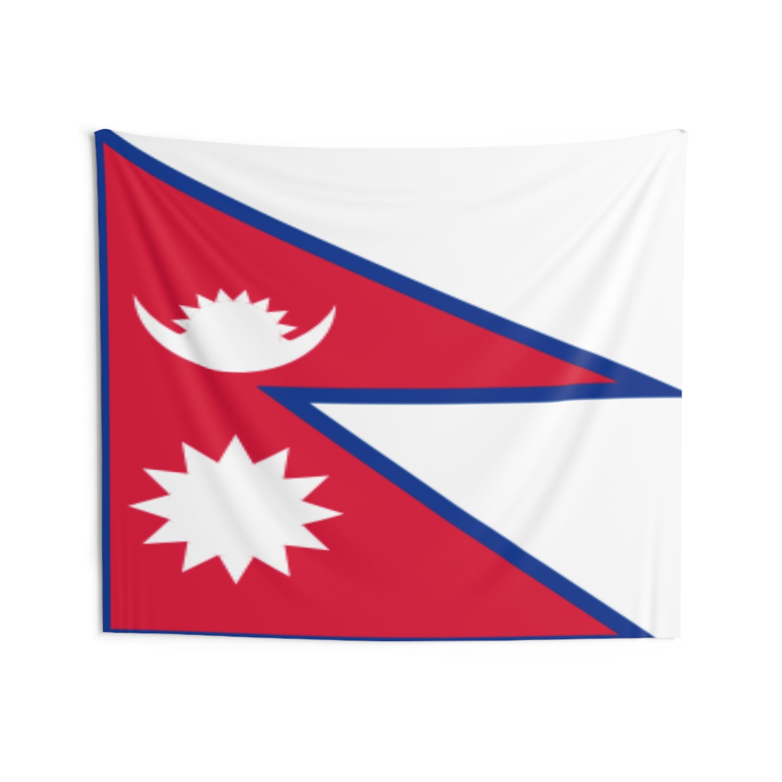 Nepal Country Flag Wall Hanging Tapestry-Express Your Love Gifts