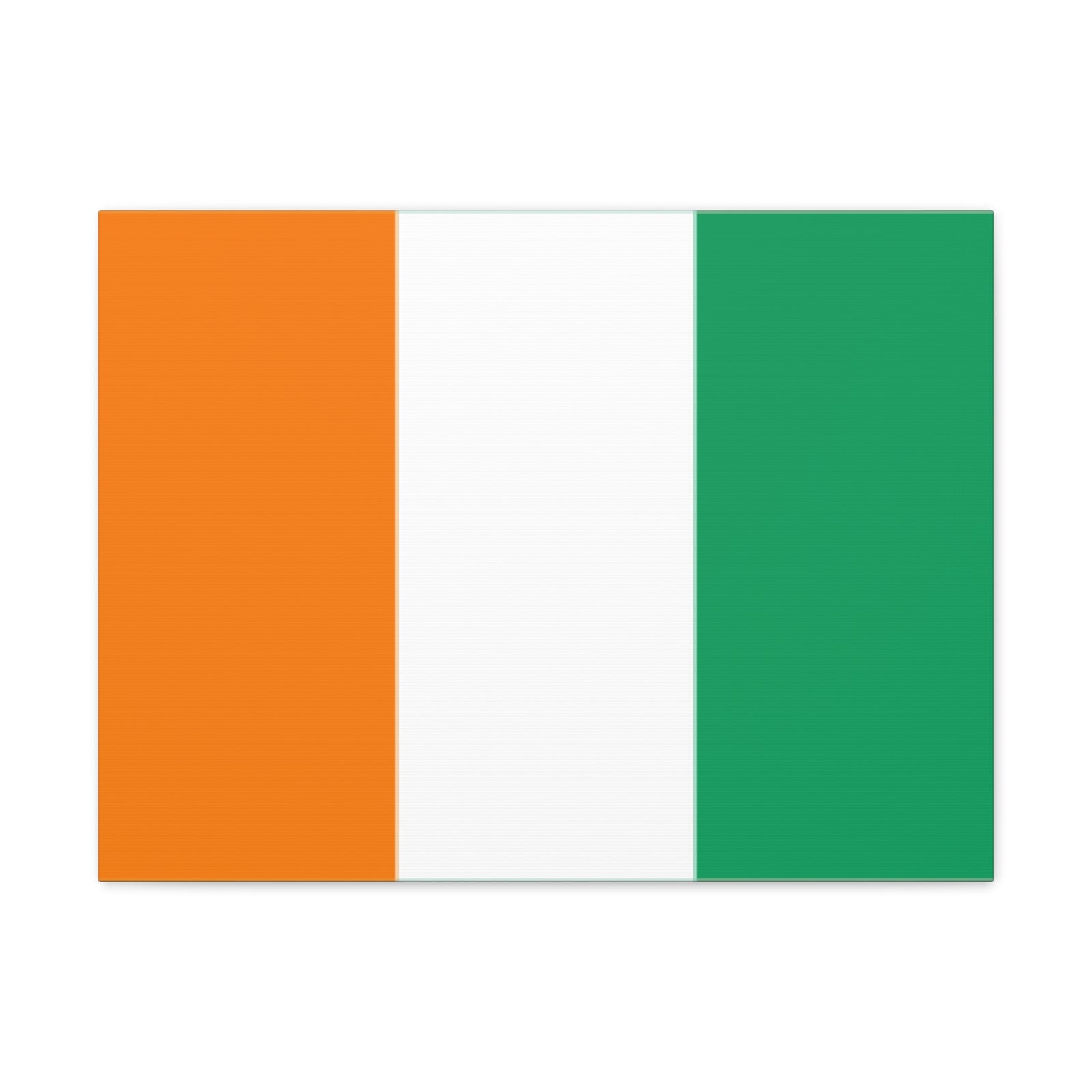 Côte dIvoire Country Flag Canvas Vibrant Wall Art Unframed Home Decor-Express Your Love Gifts