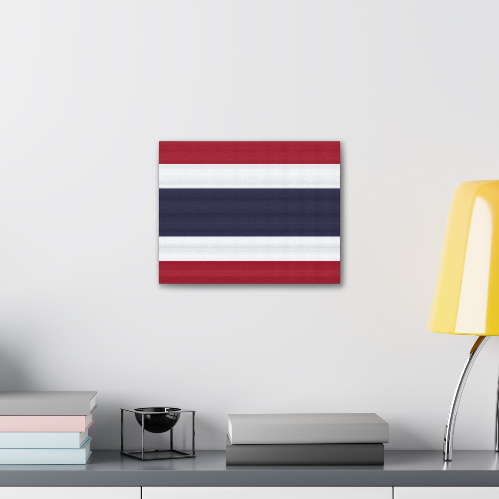 Thailand Country Flag Canvas Vibrant Wall Art Unframed Home Decor-Express Your Love Gifts