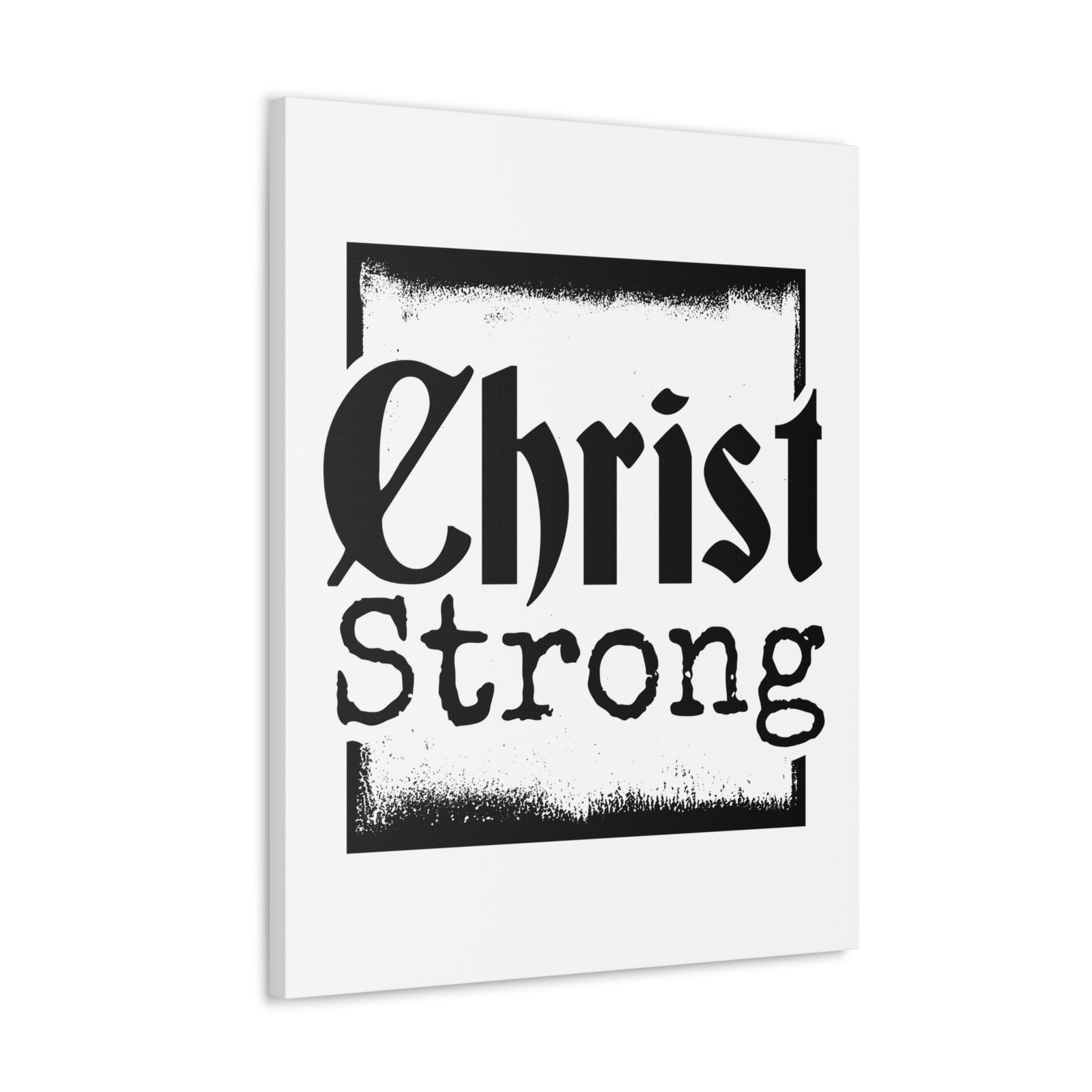 Scripture Walls Christ Strong Bible Verse Canvas Christian Wall Art Ready to Hang Unframed-Express Your Love Gifts