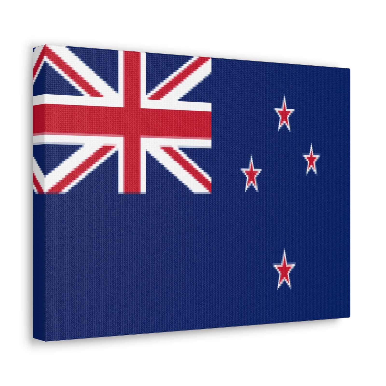 New Zealand Country Flag Canvas Vibrant Wall Art Unframed Home Decor-Express Your Love Gifts
