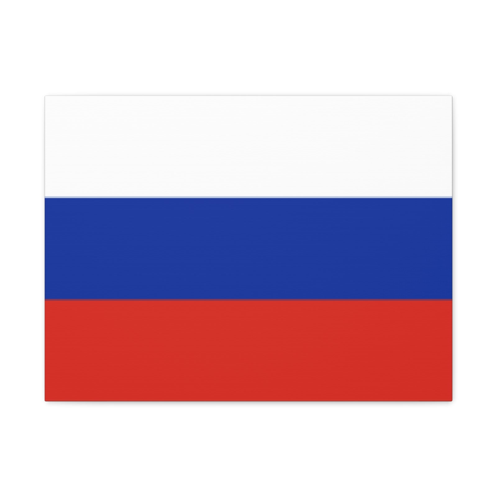 Russia Country Flag Canvas Vibrant Wall Art Unframed Home Decor-Express Your Love Gifts