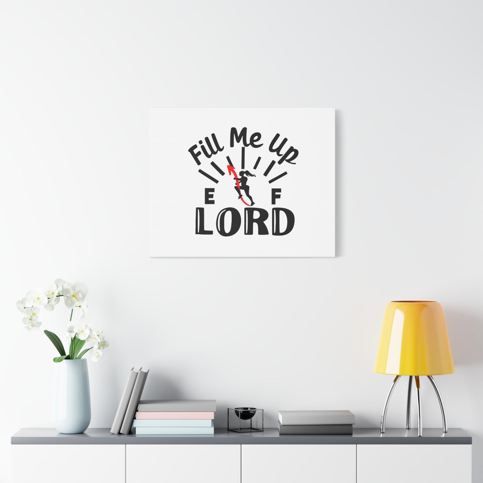 Scripture Walls Fill Me Up Lord Psalm 42:1 Christian Wall Art Print Ready to Hang-Express Your Love Gifts