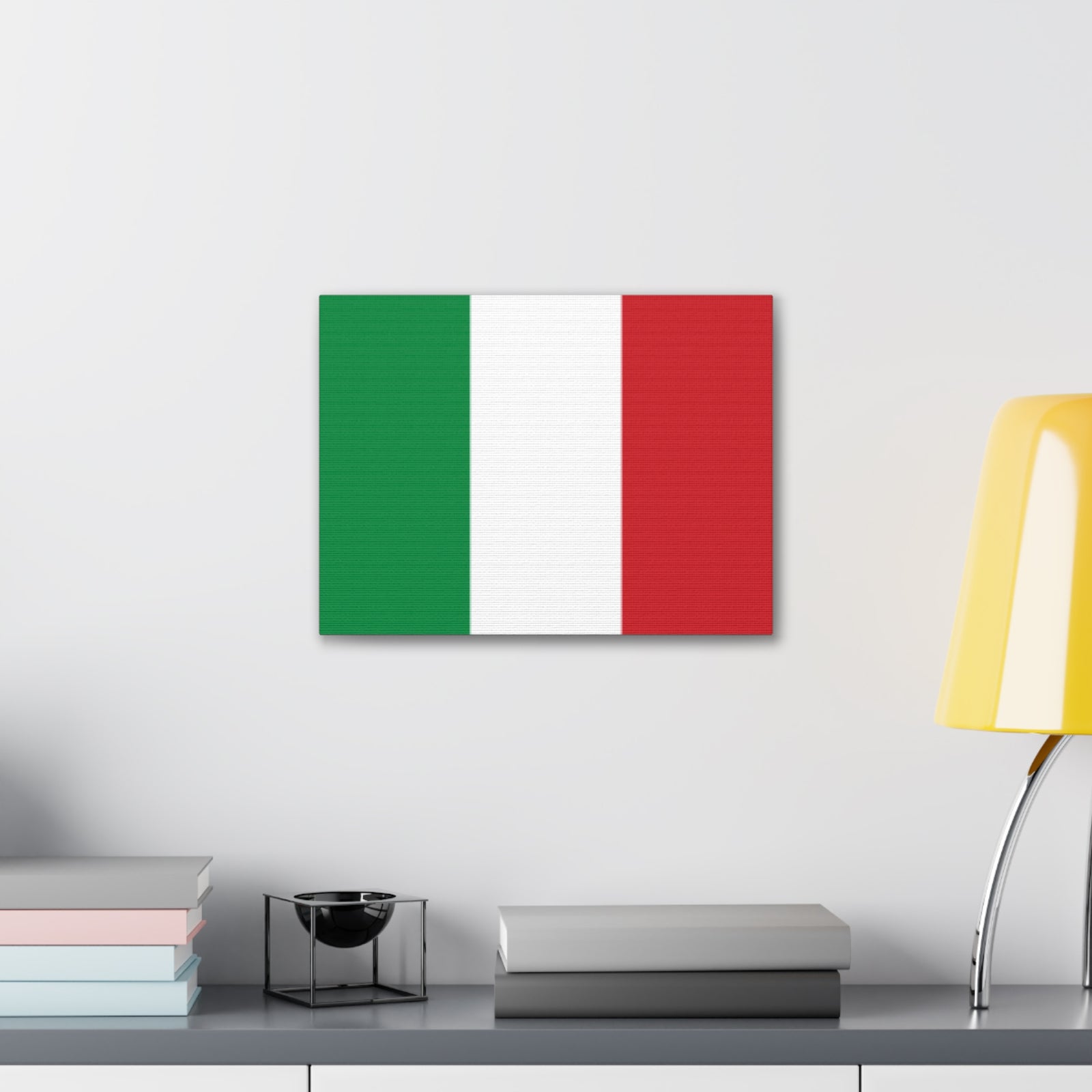Italy Country Flag Canvas Vibrant Wall Art Unframed Home Decor-Express Your Love Gifts