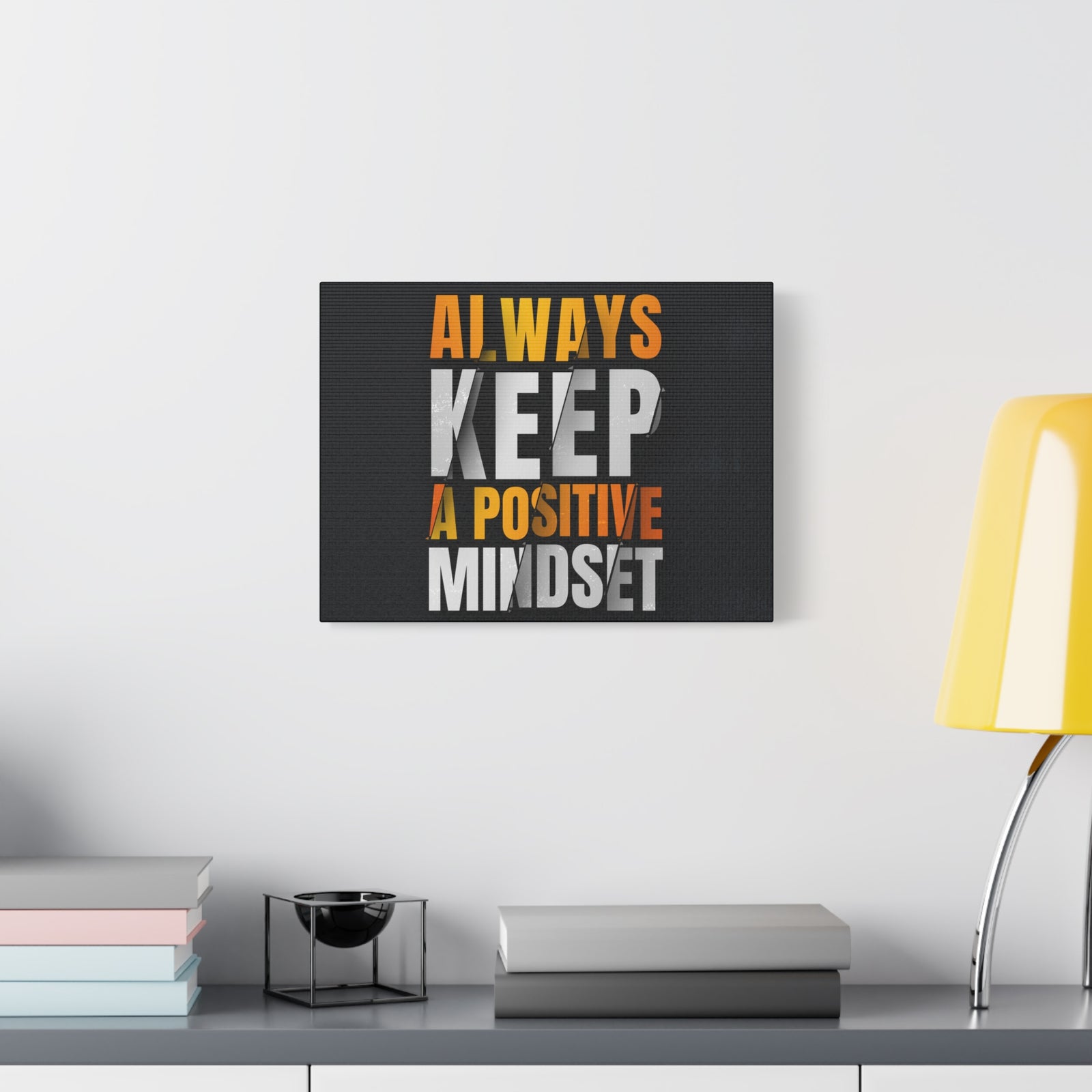 Inspirational Quote Canvas Positive Mindset Wall Art Motivational Motto Inspiring Prints Artwork Decor Ready to Hang-Express Your Love Gifts