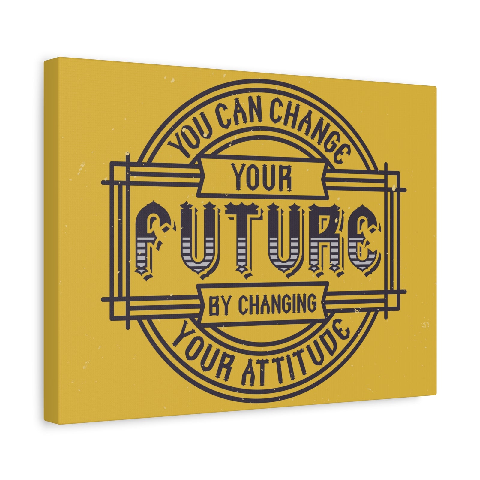 Inspirational Quote Canvas Your Future Wall Art Motivational Motto Inspiring Prints Artwork Decor Ready to Hang-Express Your Love Gifts