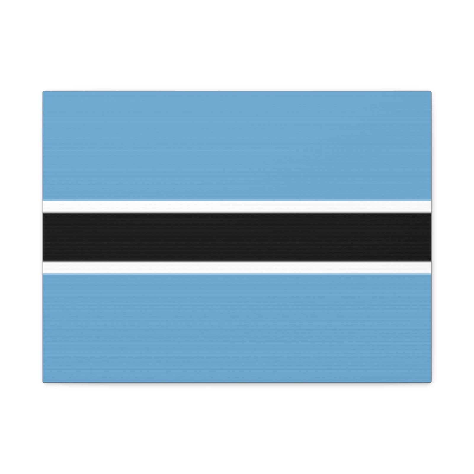 Botswana Country Flag Canvas Vibrant Wall Art Unframed Home Decor-Express Your Love Gifts