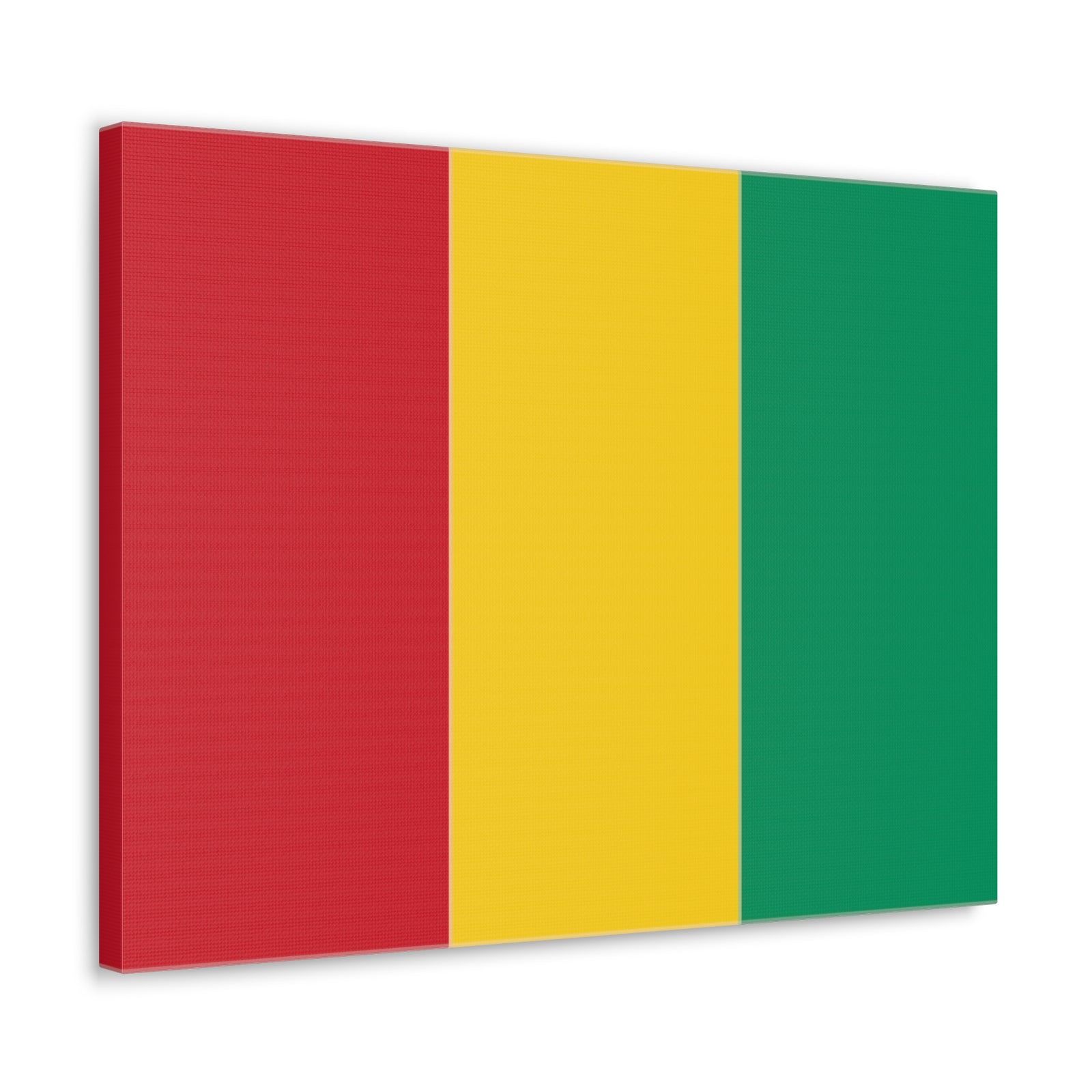 Guinea Country Flag Canvas Vibrant Wall Art Unframed Home Decor-Express Your Love Gifts