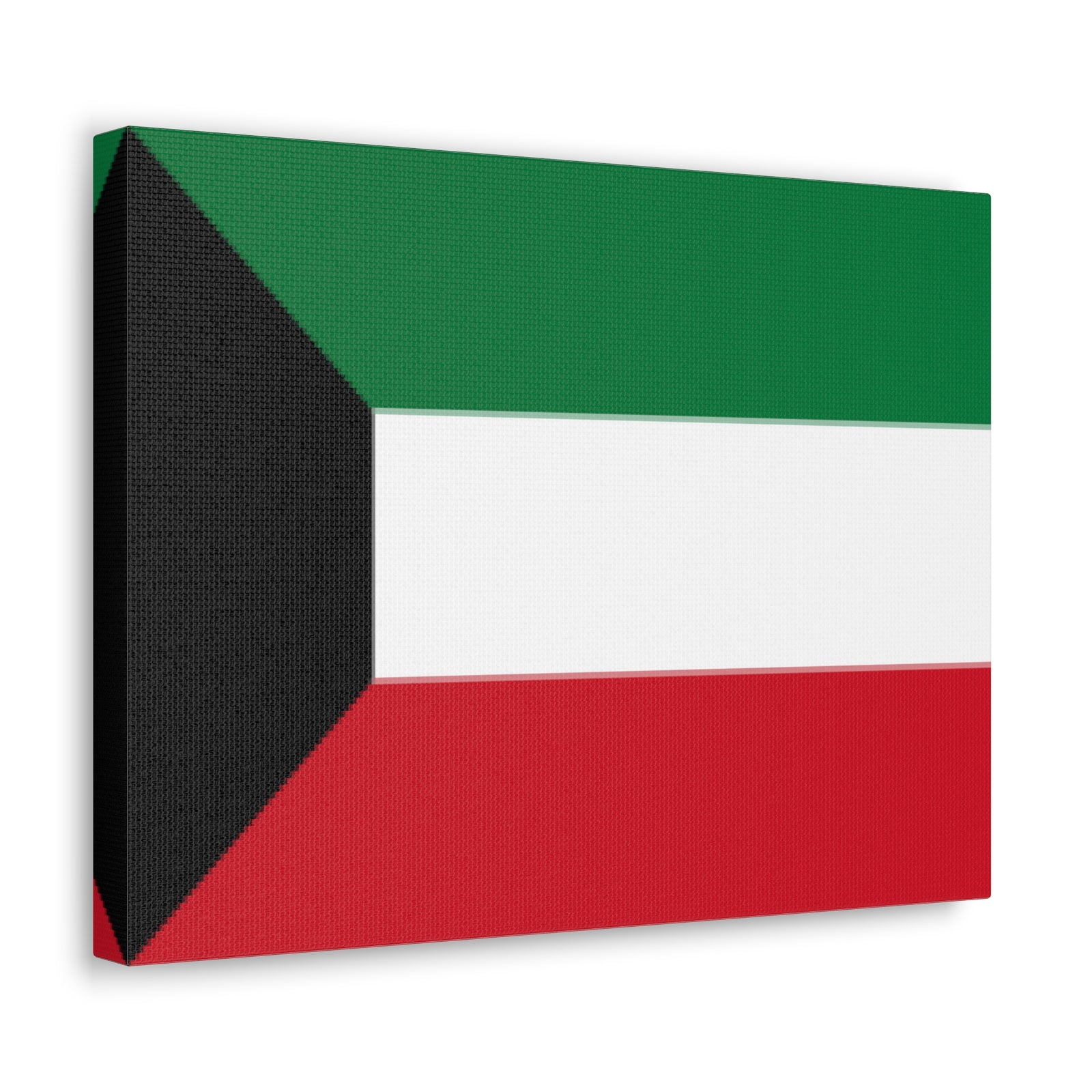 Kuwait Country Flag Canvas Vibrant Wall Art Unframed Home Decor-Express Your Love Gifts