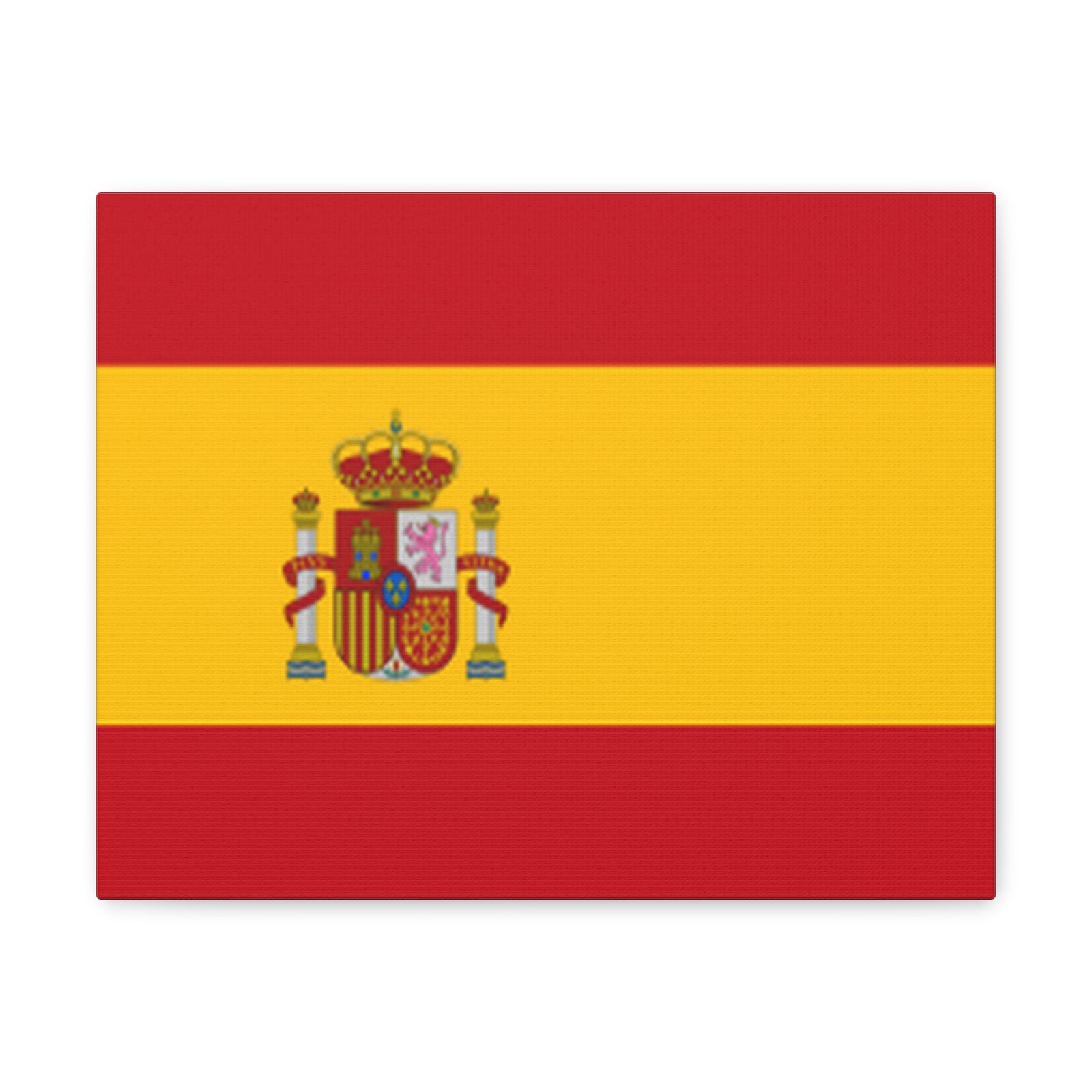 Spain Country Flag Canvas Vibrant Wall Art Unframed Home Decor-Express Your Love Gifts