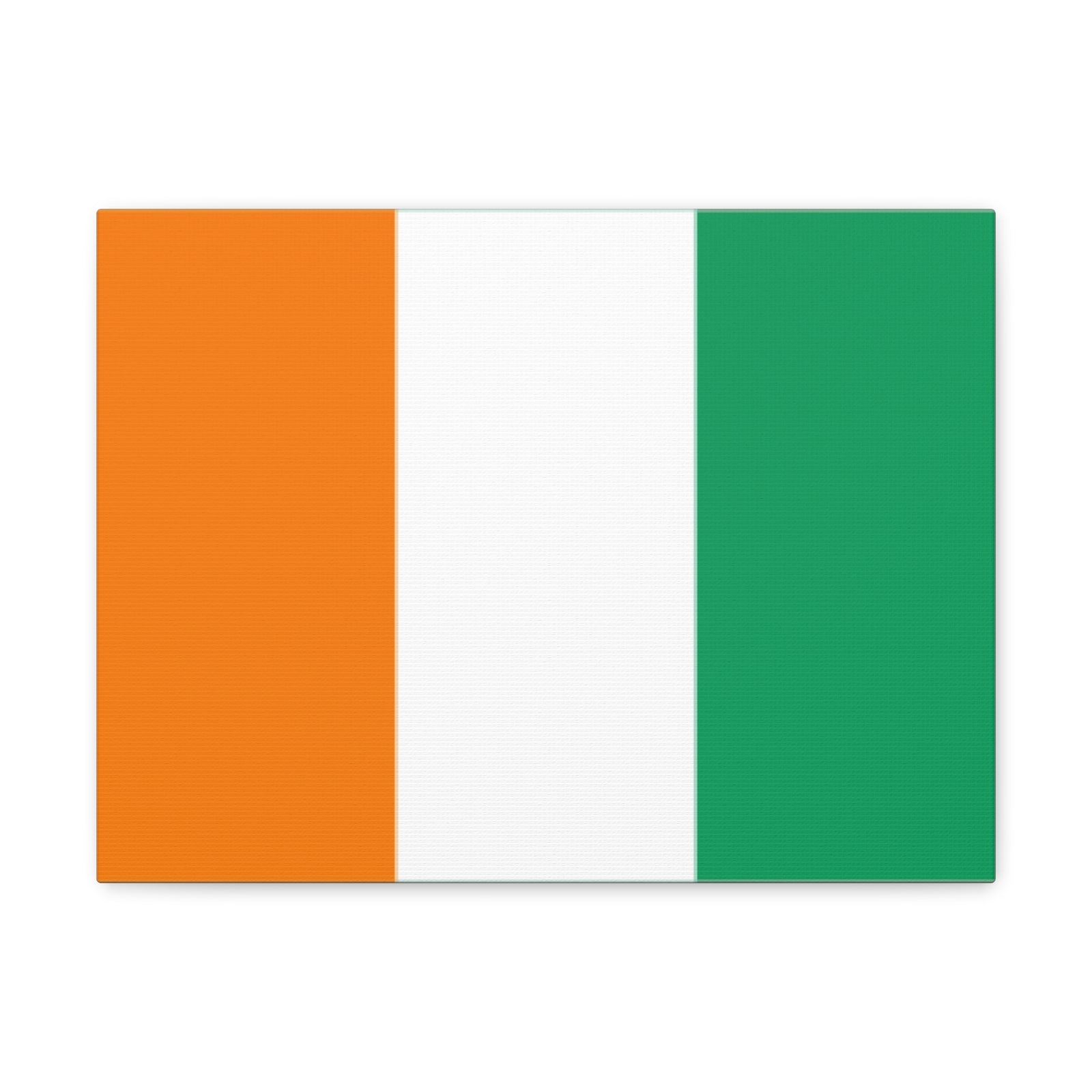 Côte dIvoire Country Flag Canvas Vibrant Wall Art Unframed Home Decor-Express Your Love Gifts