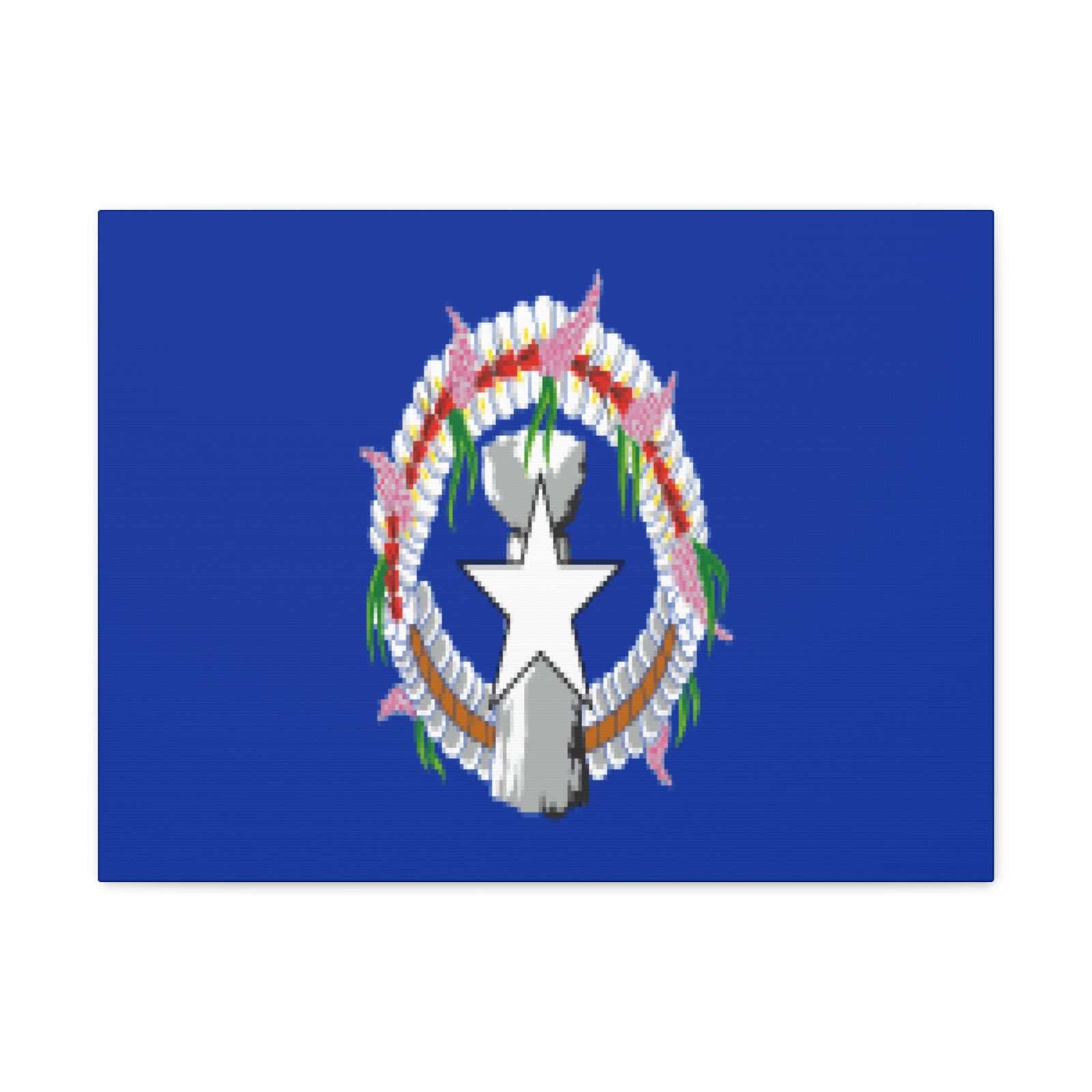 Northern Mariana Islands Country Flag Canvas Vibrant Wall Art Unframed Home Decor-Express Your Love Gifts